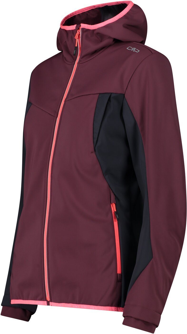 CMP Anorak WOMAN JACKET FIX HOOD BURGUNDY