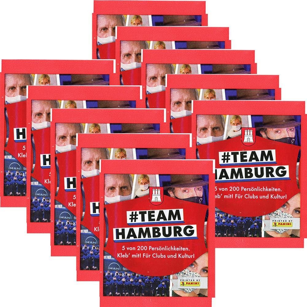 Sammelkarte Team Hamburg - Sammelsticker - 10 Tüten