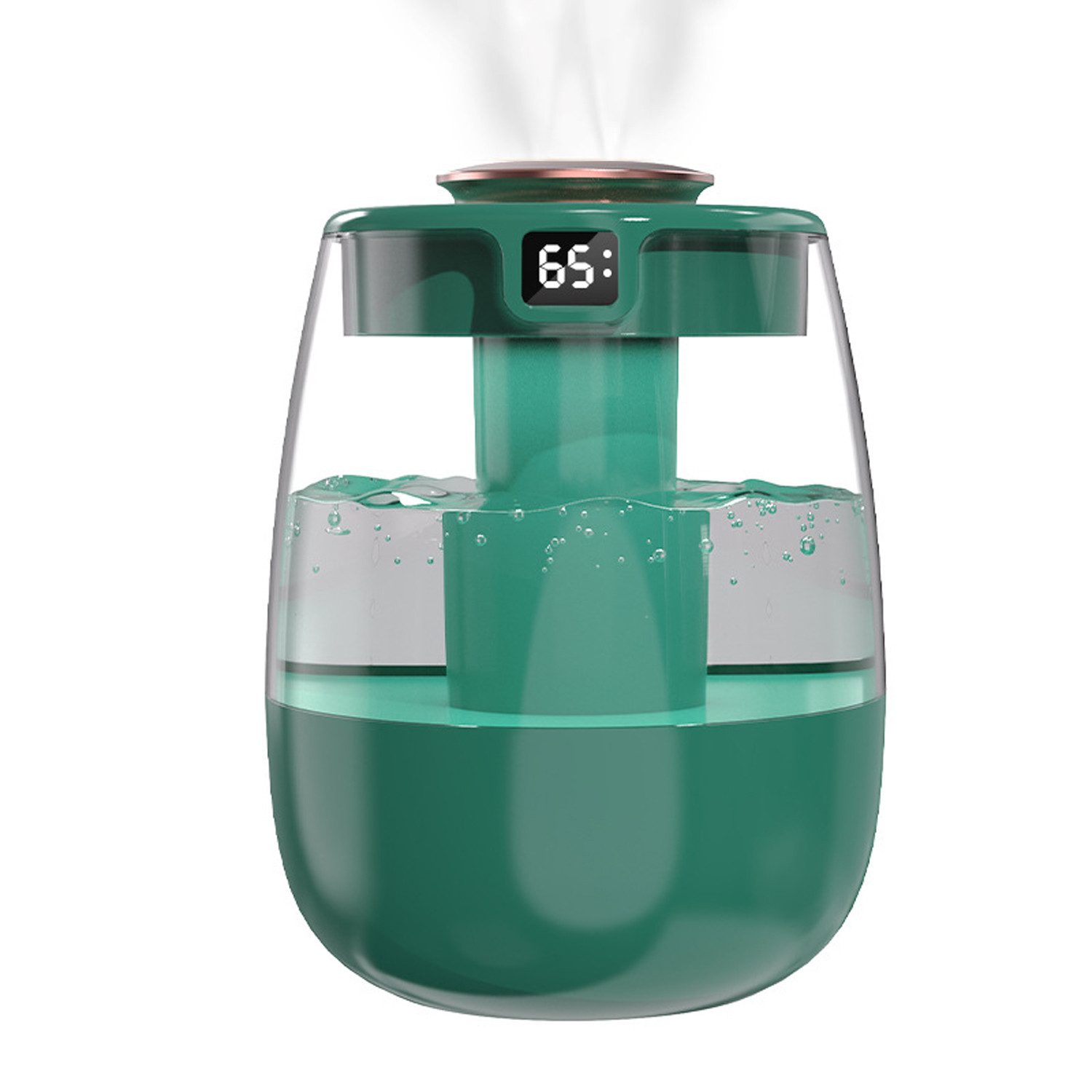 Luftbefeuchter Top Fill Luftbefeuchter für das Schlafzimmer – 1,3 L 360° Doppel-Düse