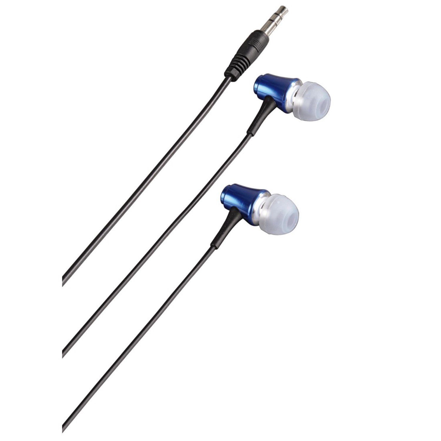 Hama ALU In-Ear Kopfhörer Headset Aqua Blau In-Ear-Kopfhörer (Stereo, Geräuschunterdrückung, 3,5mm, 3,5mm Klinken-Stecker Universell passend für MP3 iPod Nintedo 3DS 2DS)