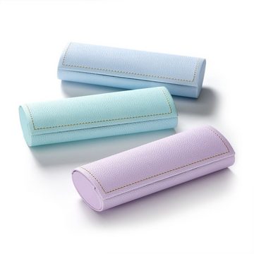 FEFI Brillenetui Hardcase: “PASTELL”, Set aus 1 Etui + hochwertigem Mikrofasertuch