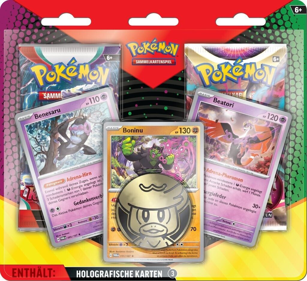 POKEMON JUEGO DE CARTAS Sammelkarte Pokémon-Sammelkartenspiel: Enhanced 2-Pack - deutsch