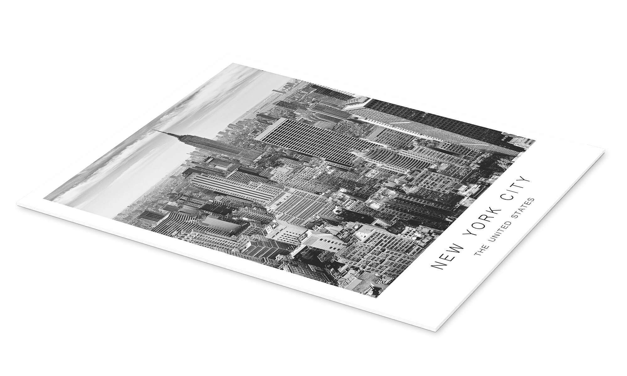 Posterlounge Wandbild New York City, Art günstig online kaufen