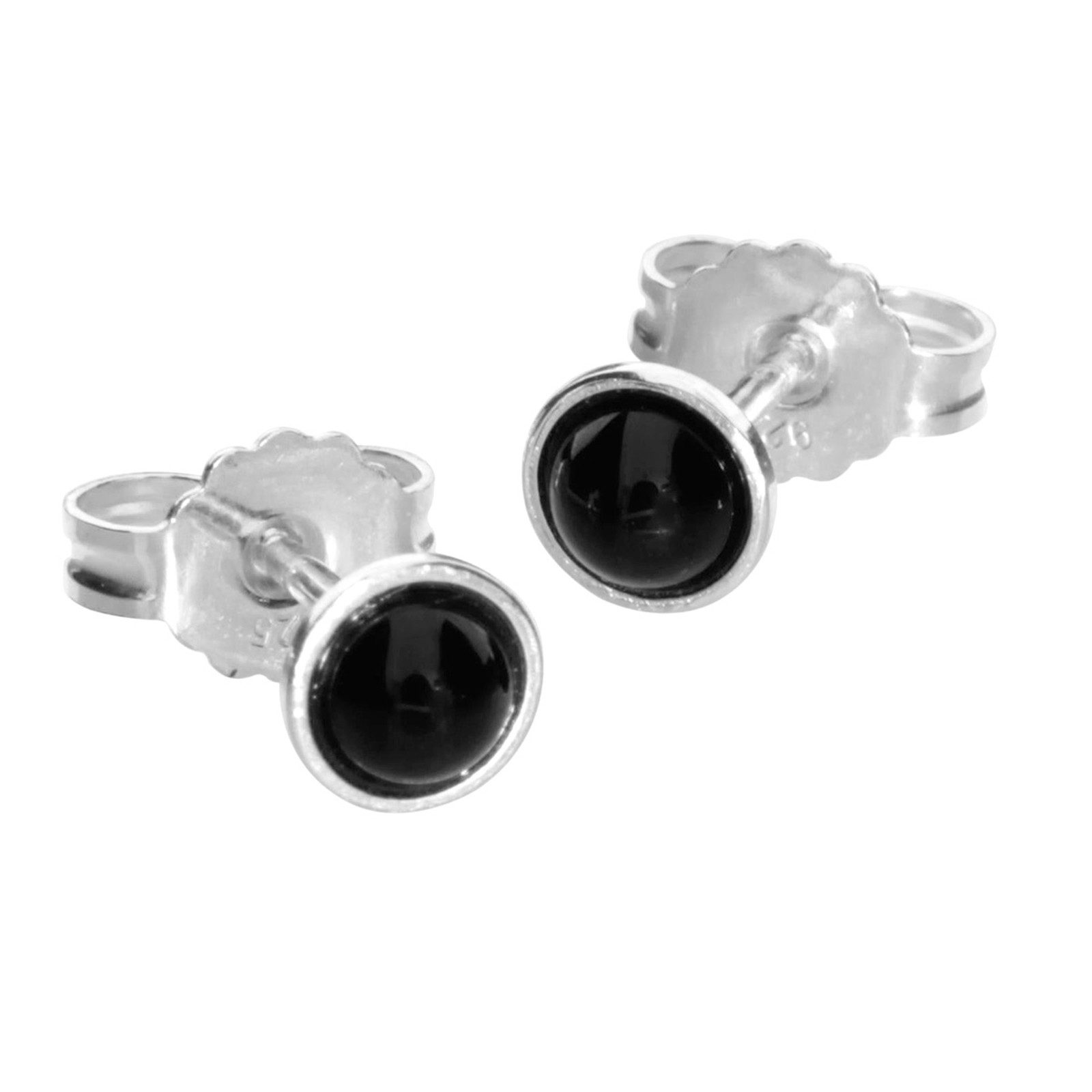 Paar Ohrstecker Ostsee-Schmuck Ohrstecker Classic 4 mm Ohrstecker Classic 4 mm