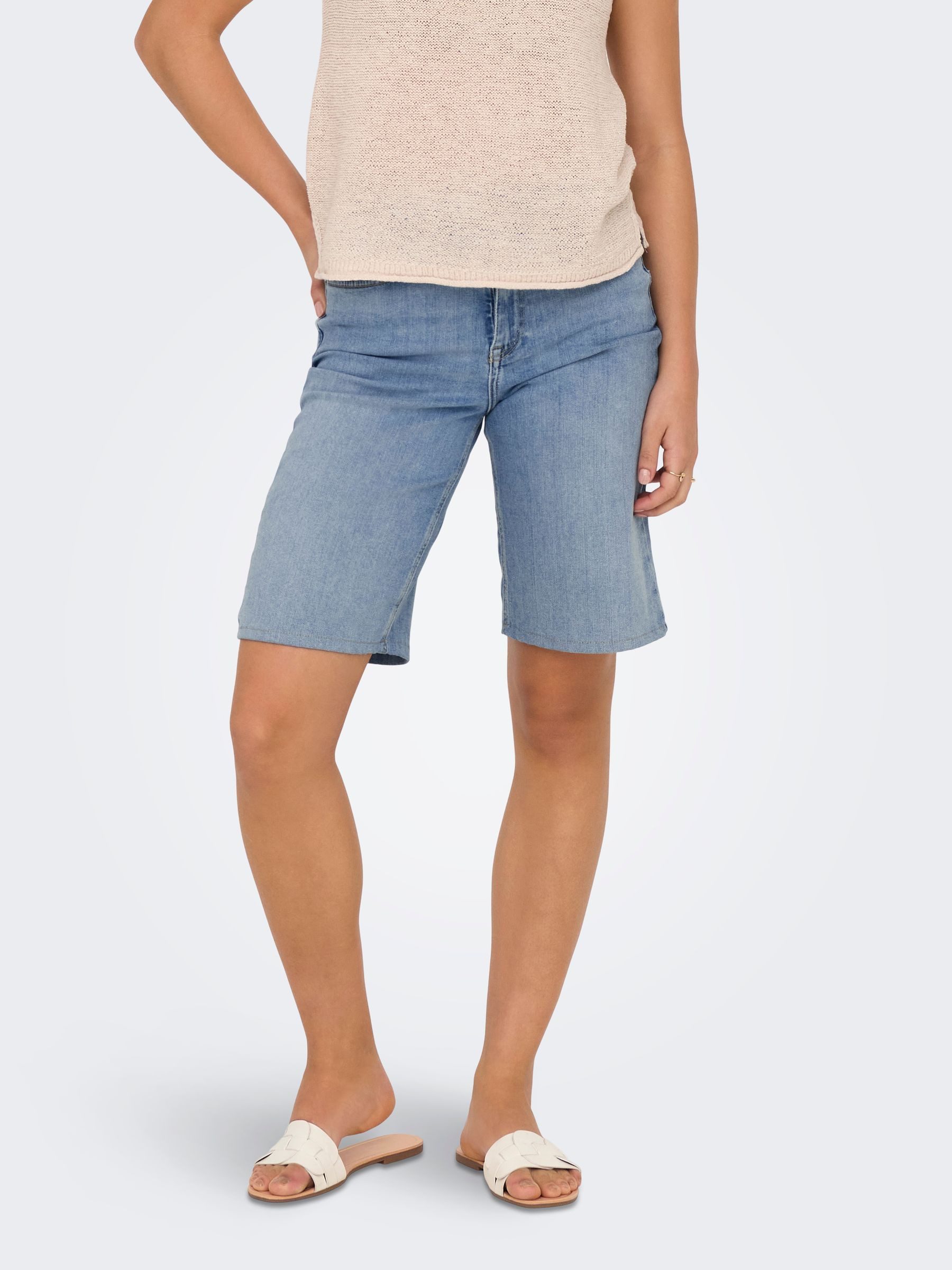 ONLY Jeansshorts Modische Denim Bermuda mit günstig online kaufen