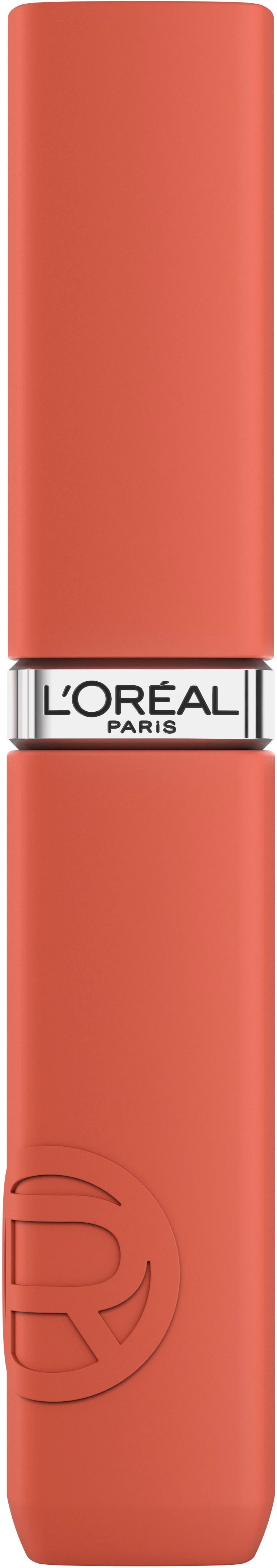 L'ORÉAL PARIS Lippenstift INFAILLIBLE MATTE RESISTANCE 16H, für einen ausdrucksstarken Look, langanhaltende Formel