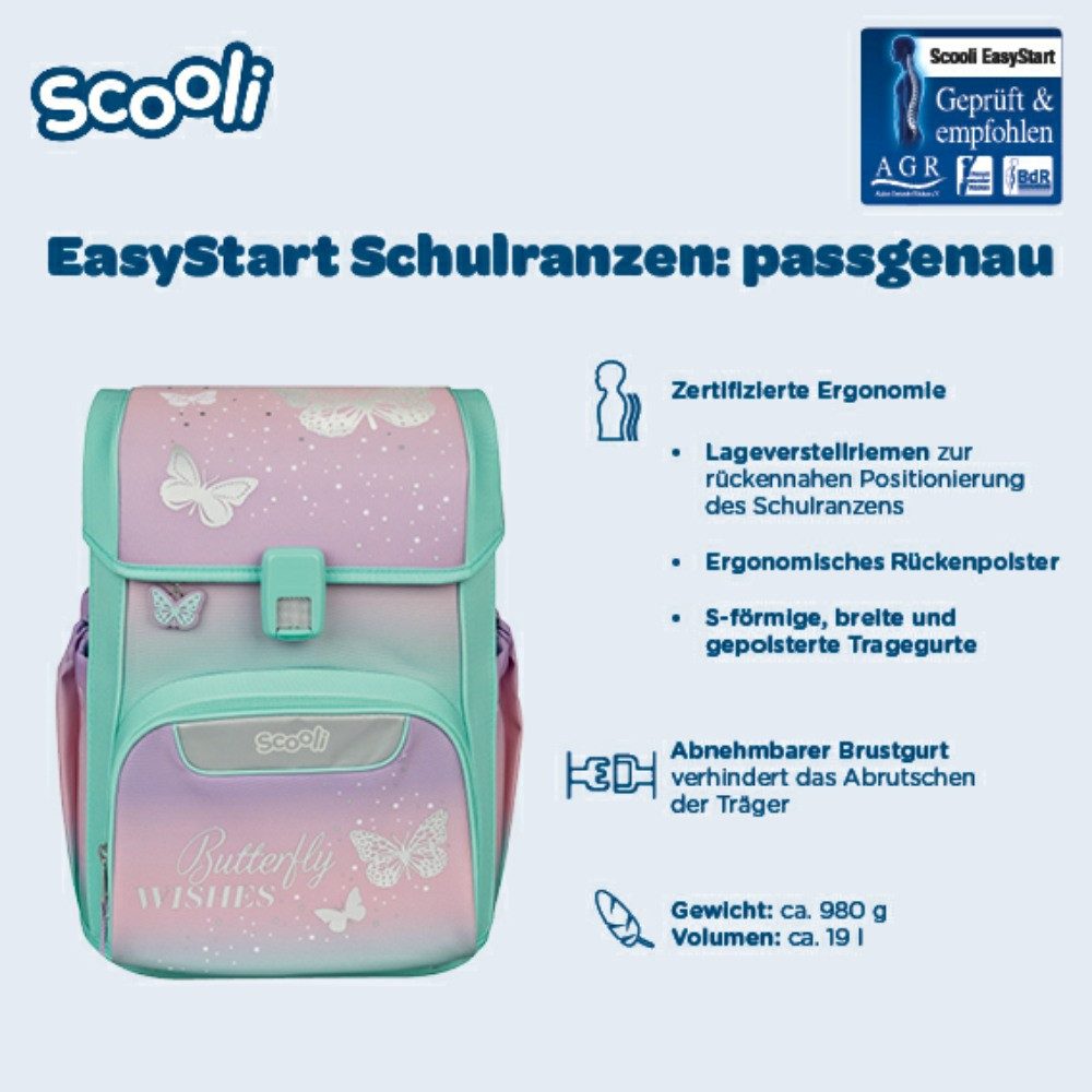 Scooli Schulranzen 1.Klasse Mädchen EasyStart in unterschiedlichen Sets
