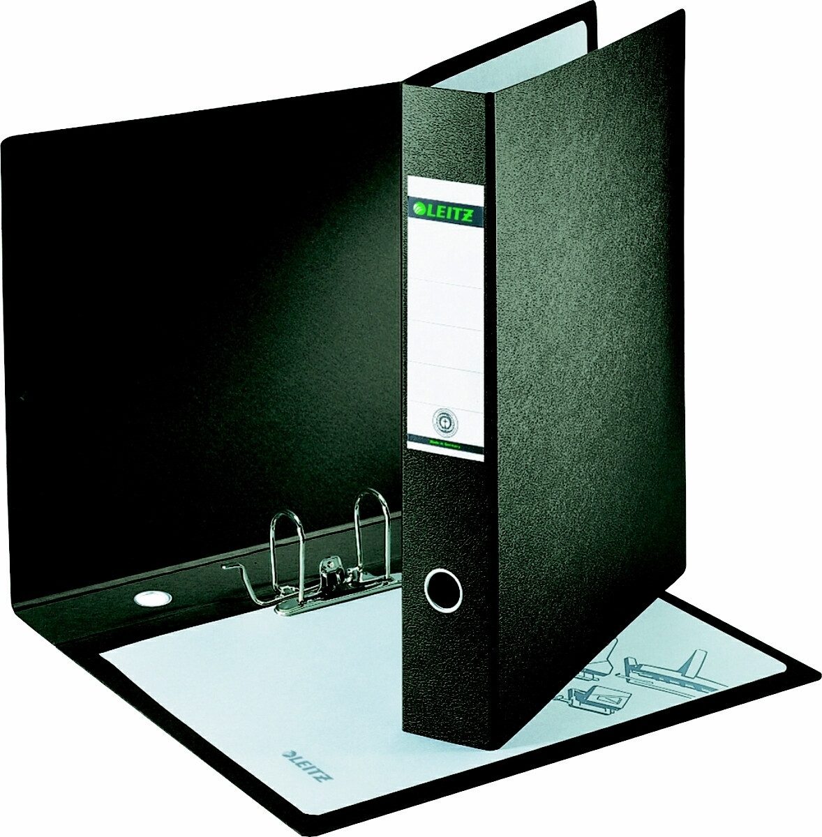 LEITZ Aktenordner Папки с файлами A3 hoch Hartpappe schwarz