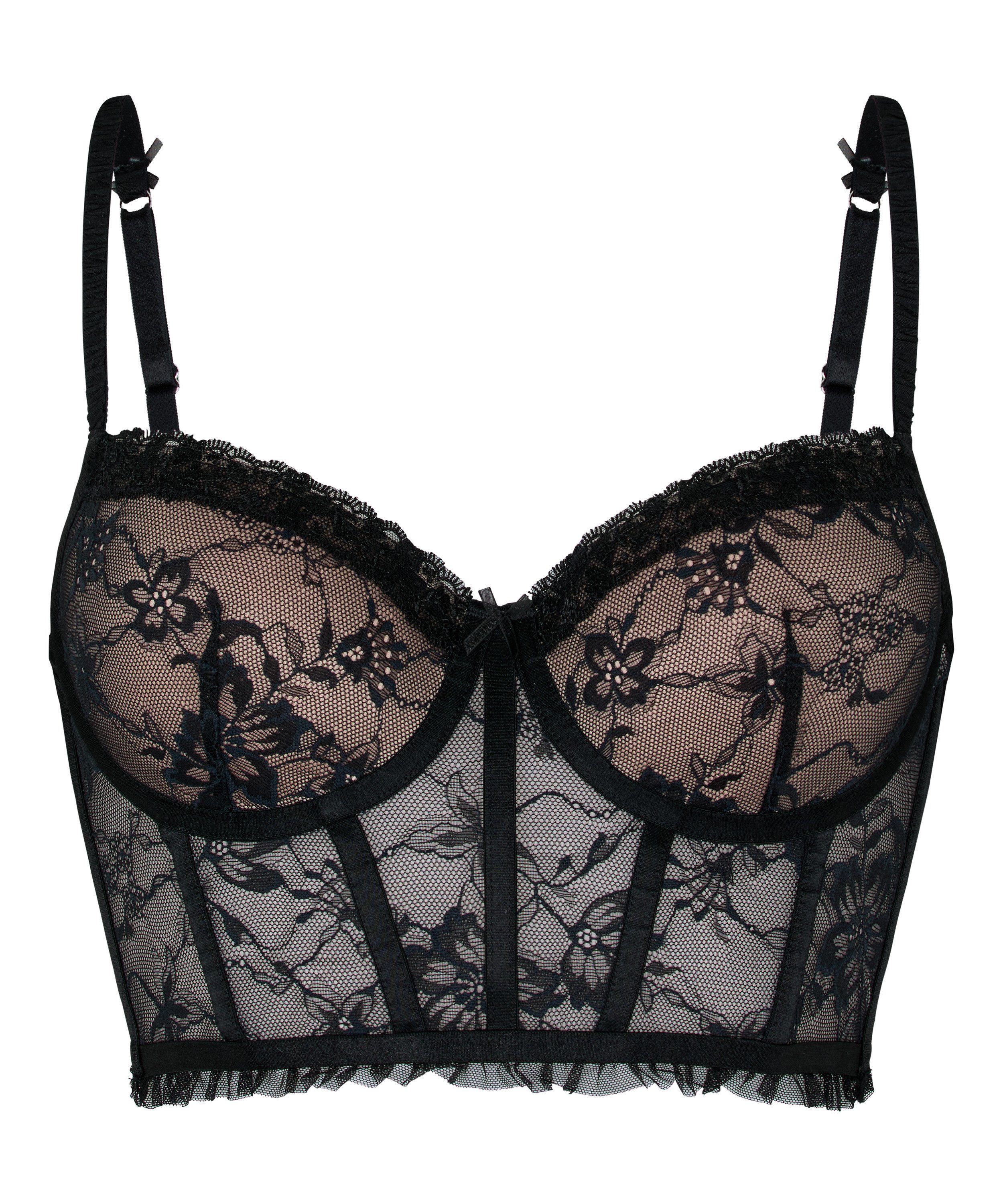 Hunkemöller Gemoldeter BH Padded Underwired Longline Bra Felicity – Bild 5 von 5