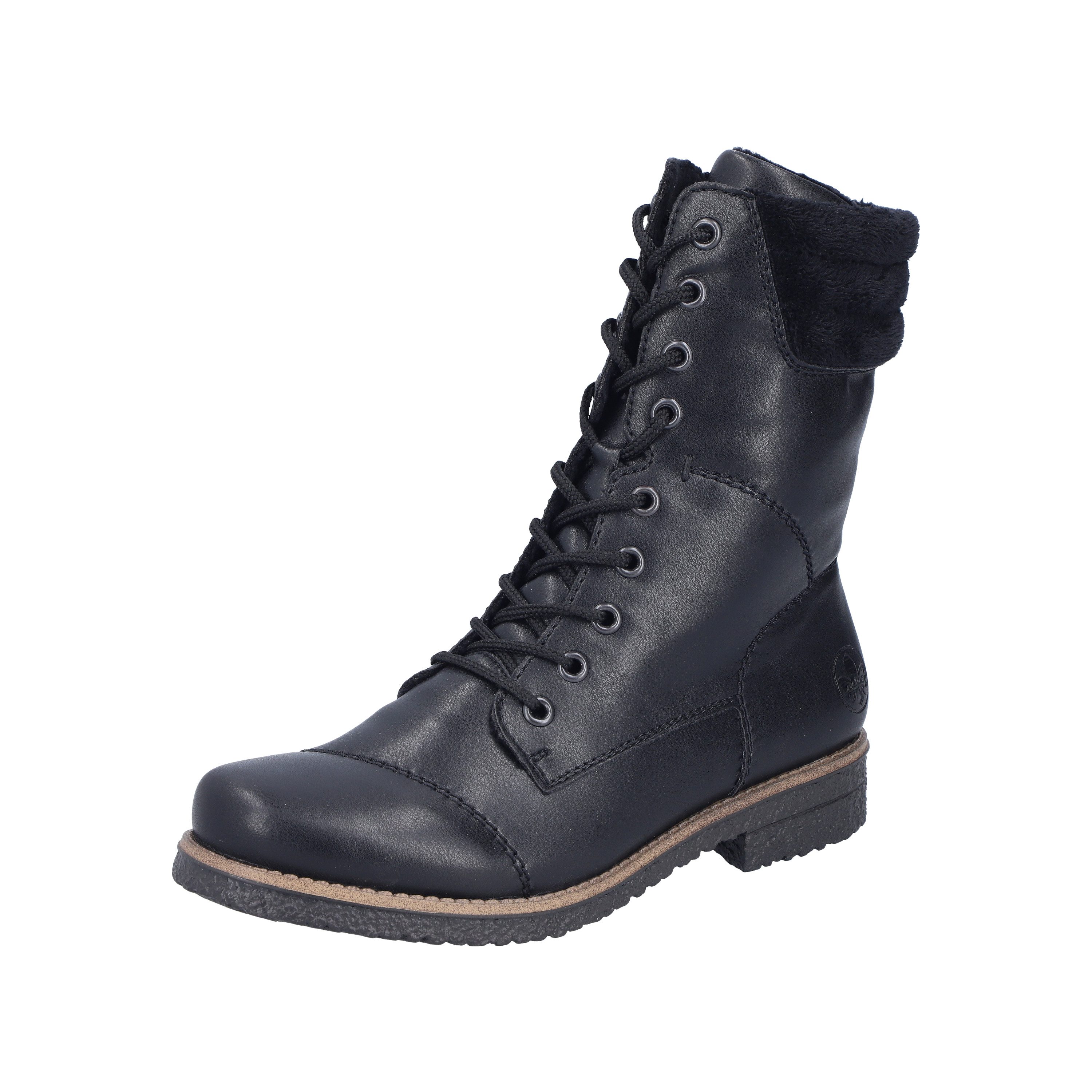 Rieker Schnürstiefelette Schnürboots, Herbstboots mit gepolstertem günstig online kaufen