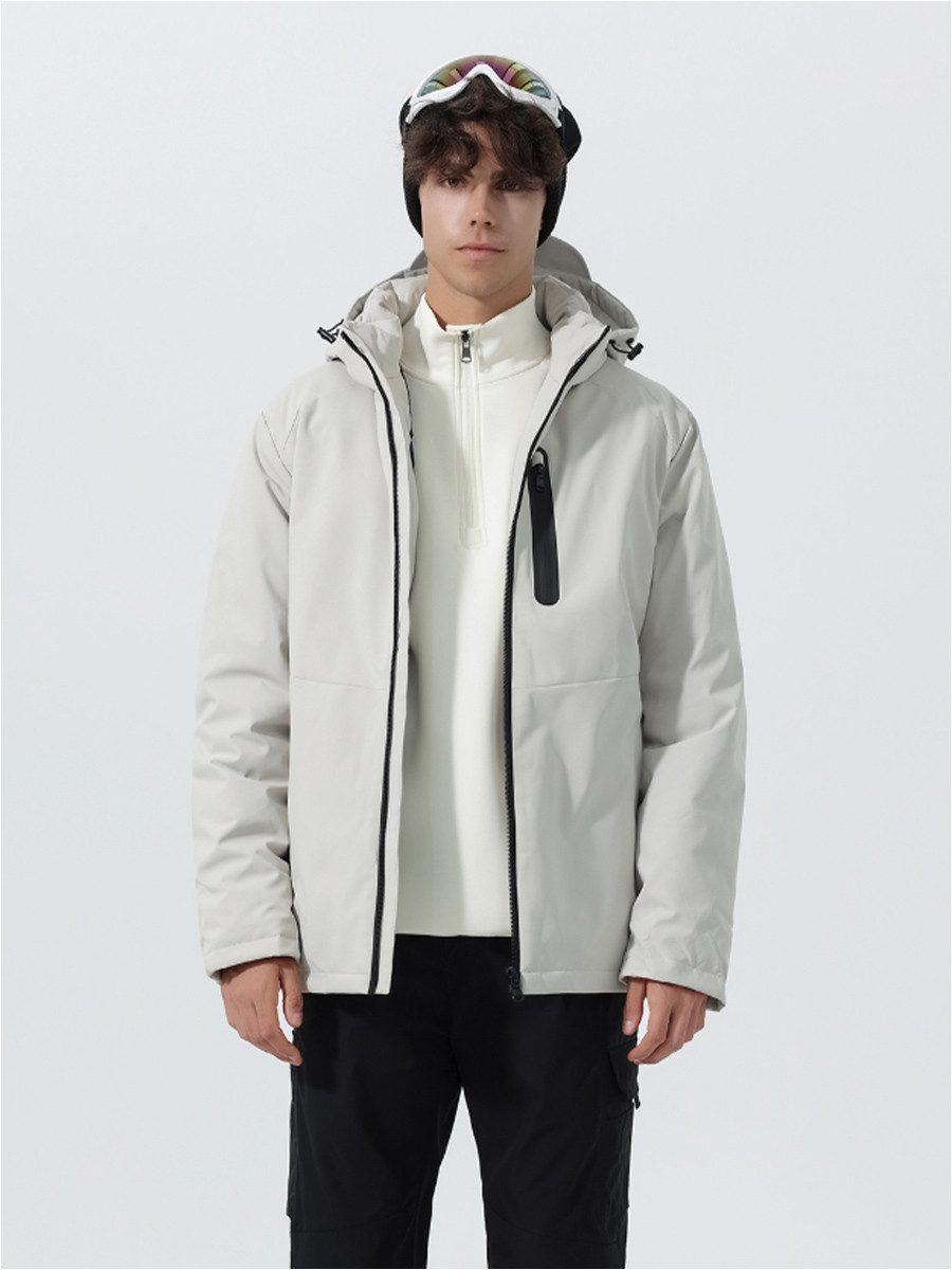 YOUTHUP Winterjacke Funktionale Herren Winterjacke mit Kapuze günstig online kaufen