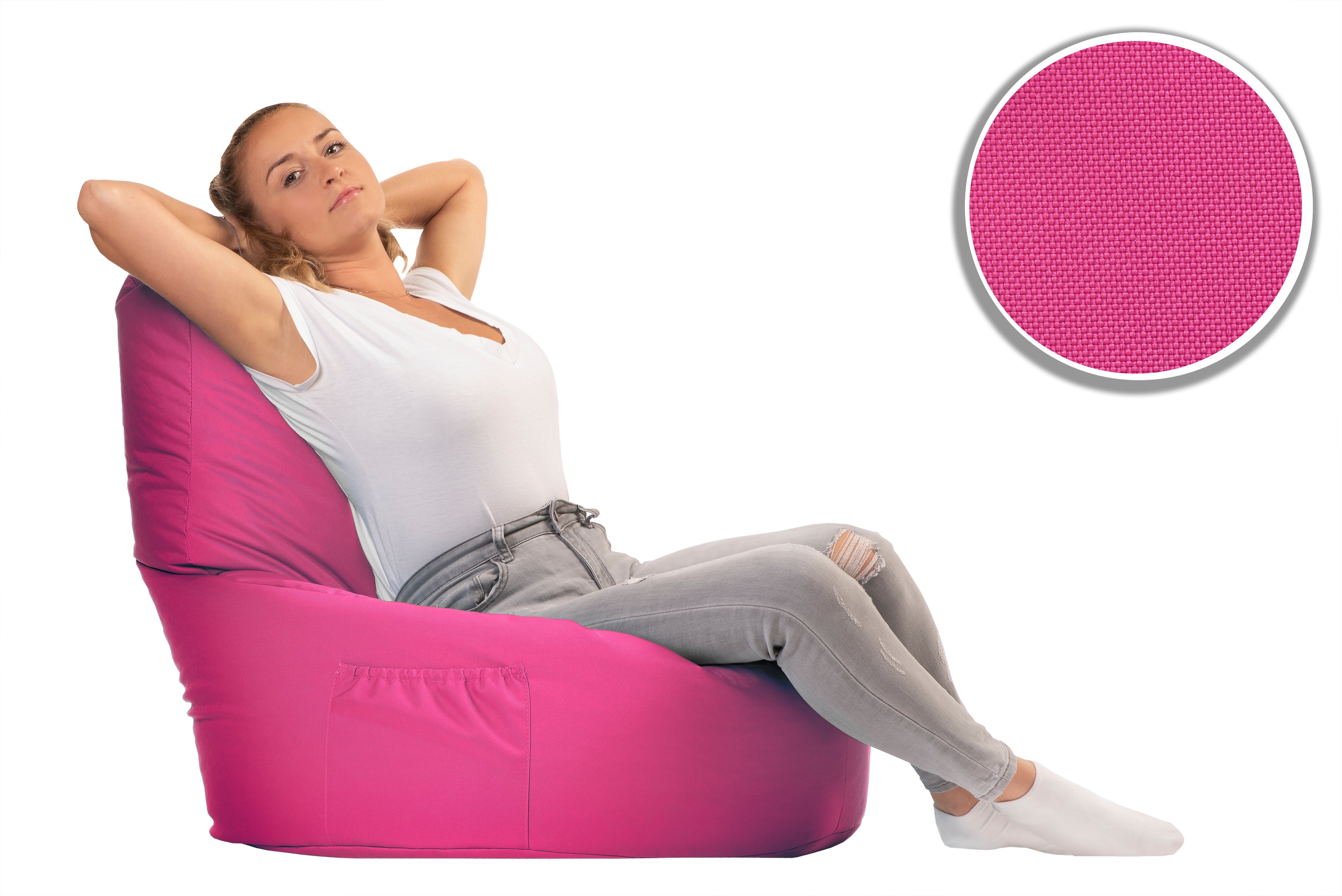 sunnypillow Sitzsack Gaming Sitzsack XXL mit Styropor Füllung für Kinder & Erwachsene – Bild 2 von 5