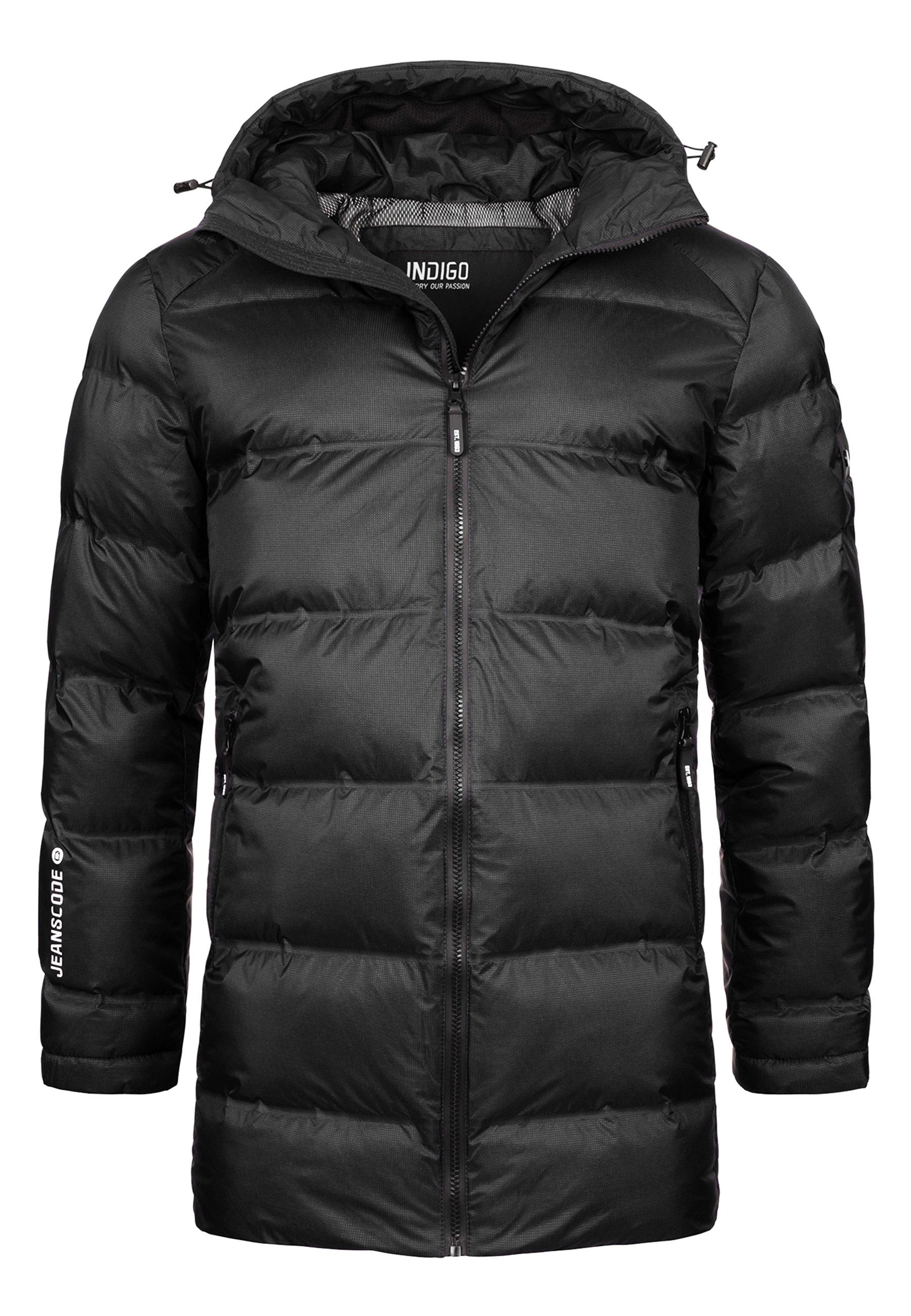 Indicode Steppjacke Parkkish Black