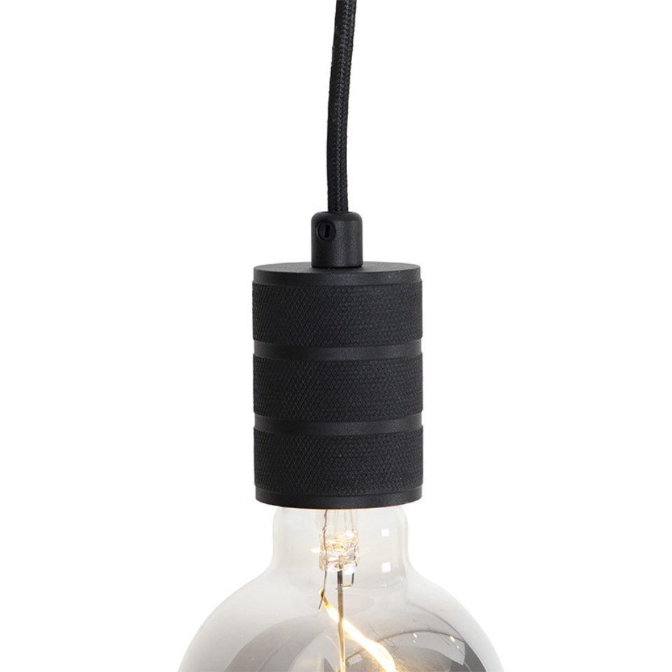 Qazqa Schienensystem-Sets Iconic cavalux jeana, 285 cm, (1-tlg), E27, Schwa günstig online kaufen