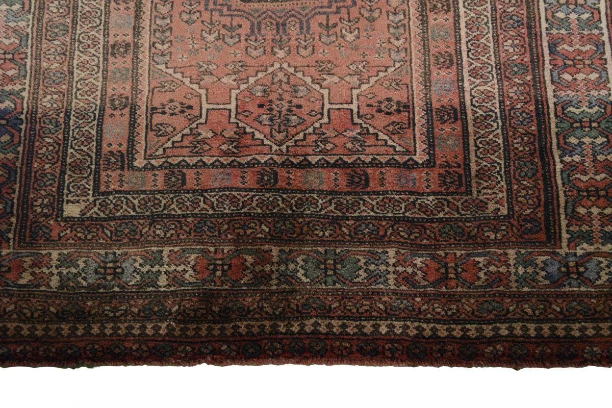 Orientteppich Hamadan 124x309 rechteckig, Handgeknüpfter Läufer, Höhe: Orientteppich Trading, / Perserteppich mm Nain 8