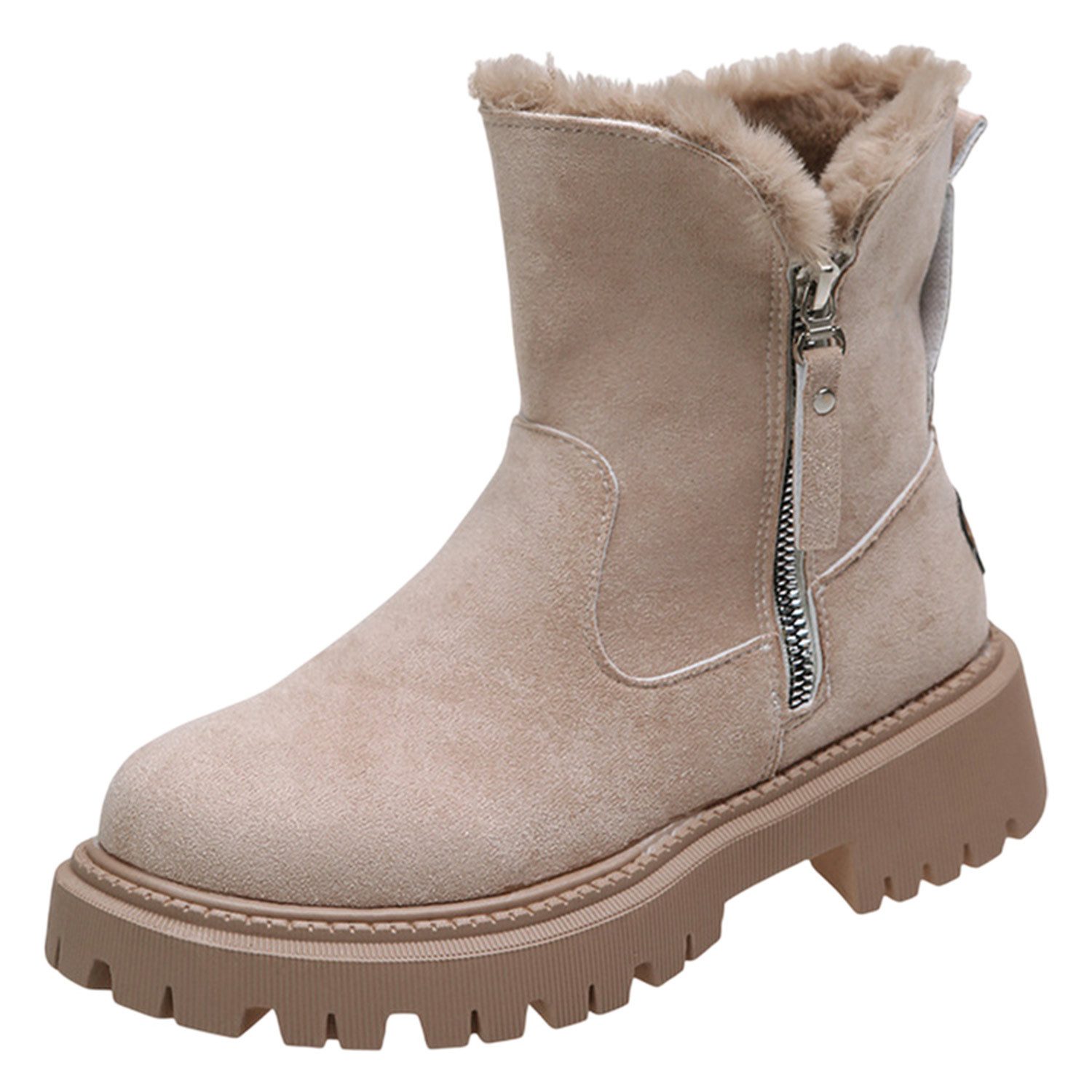 Refttenw Schneestiefel Damen mit Warm Gefüttert günstig online kaufen