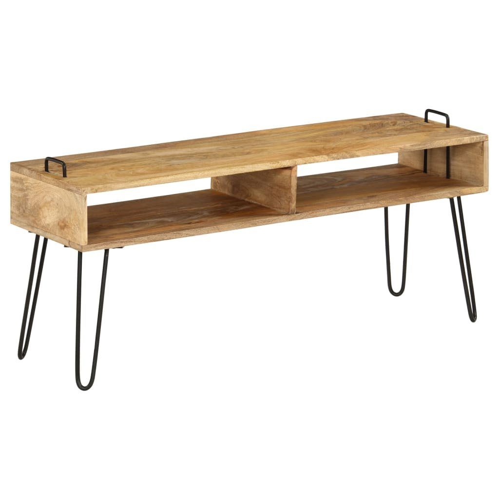 vidaXL TV-Schrank TV-Tisch Massivholz 110x35x45 cm
