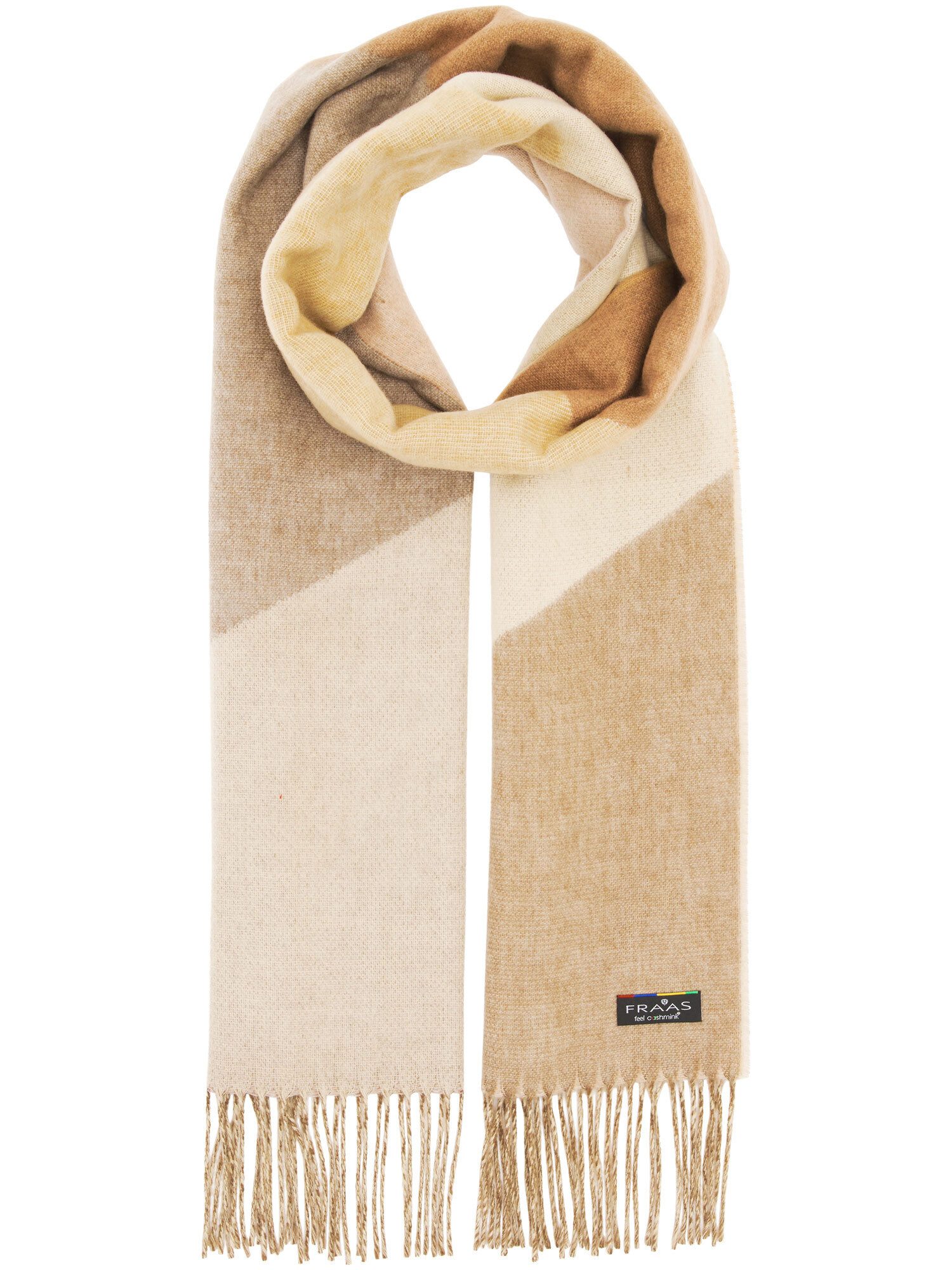 Fraas Modeschal Cashmink® Schal, (mit Fransen)