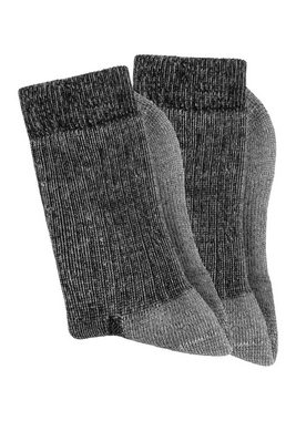 Bench. Wandersocken (2-Paar) Wollsocken aus flauschigem Material mit 65% Wolle