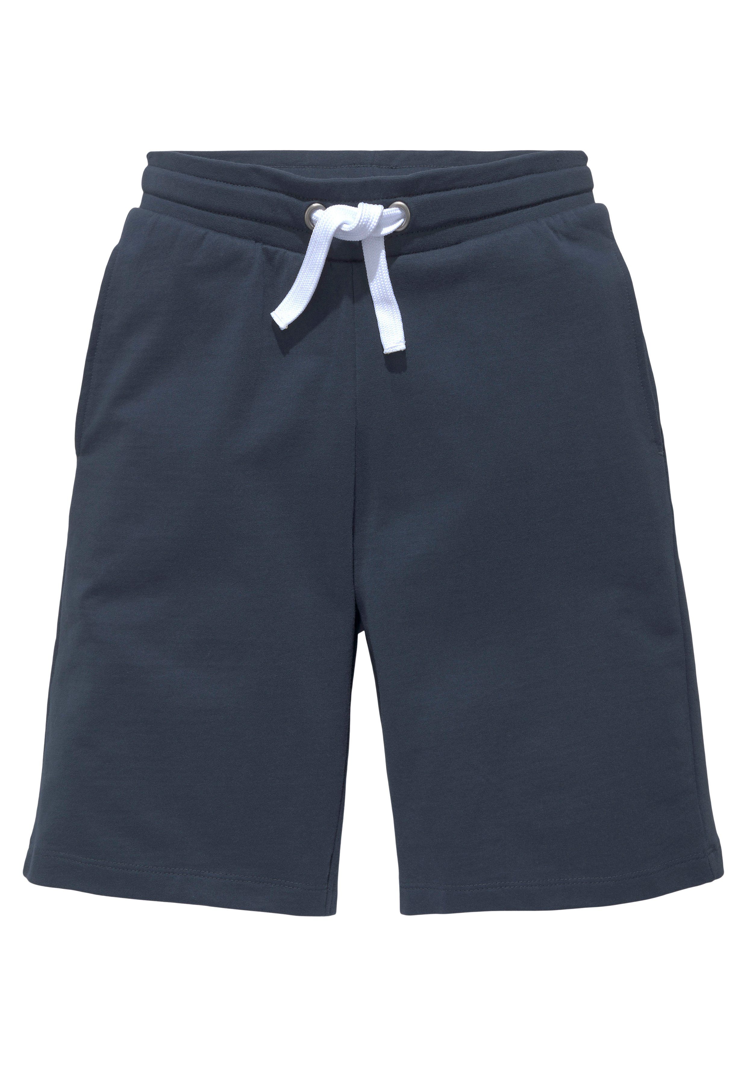 Sweatshorts 2er Pack Sweatbermudas in Must-have Farben