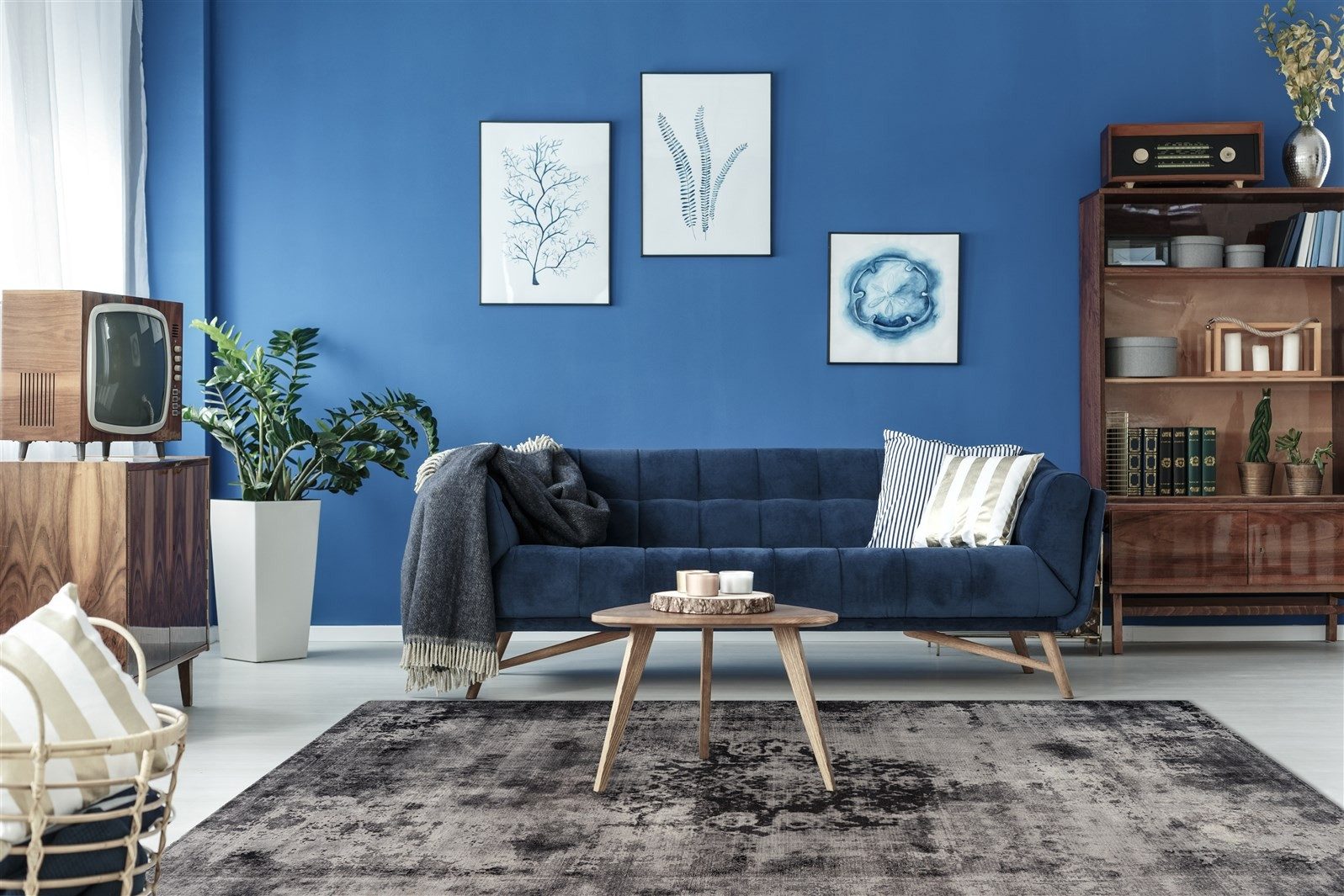Kayoom Teppich in Grau, 100% Modacryl - 200x140cm (LxB)