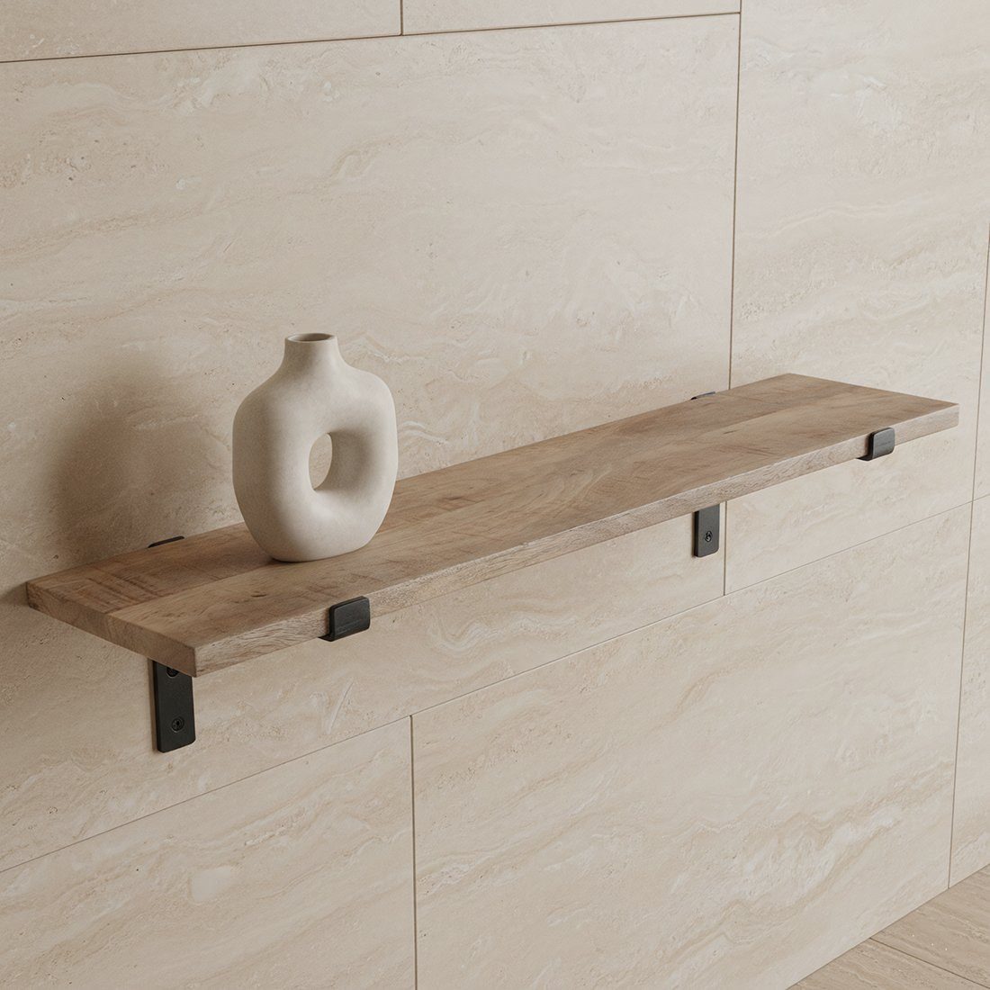 Raw Materials Amsterdam Wandregal Vintage Mango 80cm