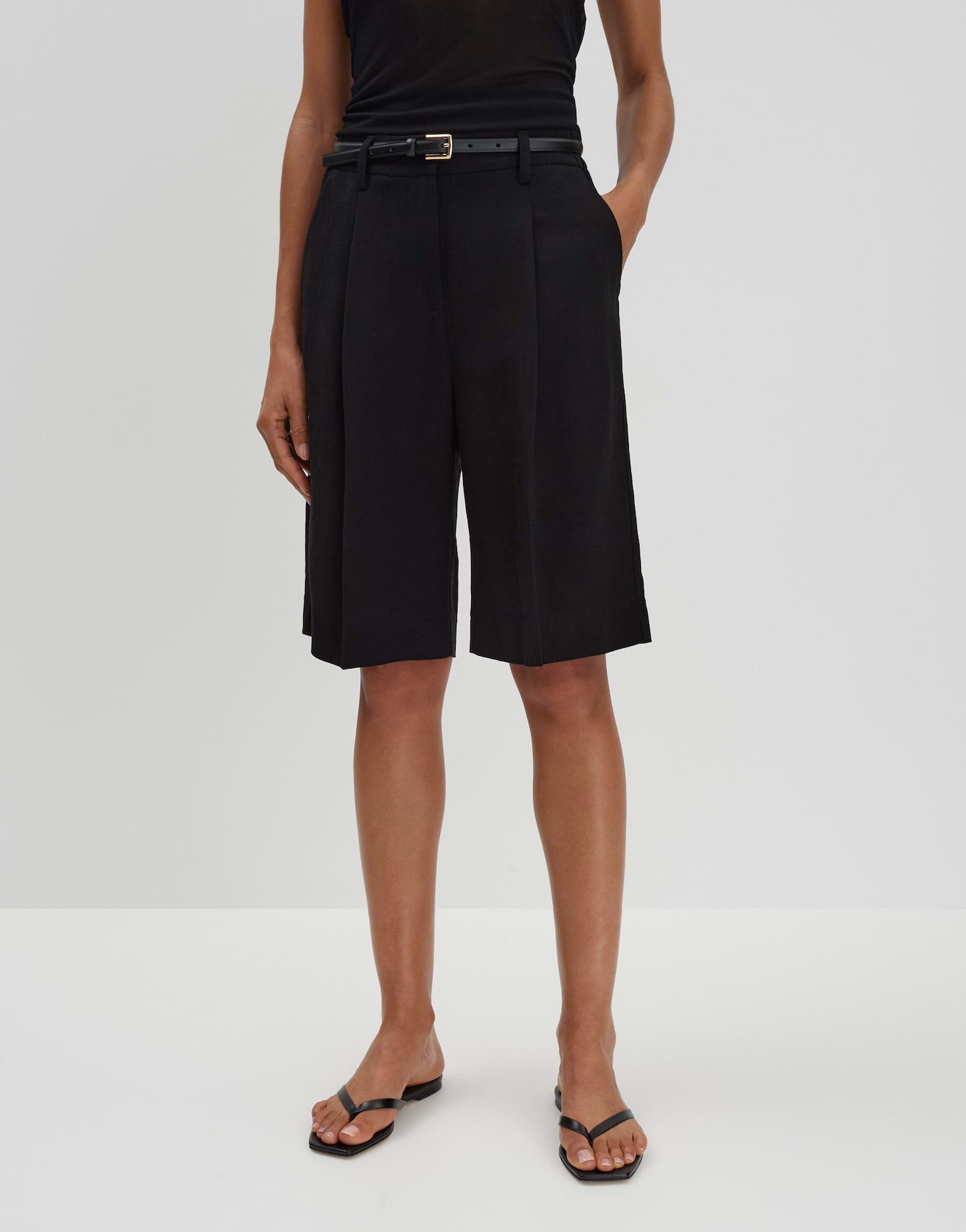 someday Shorts CELINO BERMUDA aus Leinen Mix günstig online kaufen