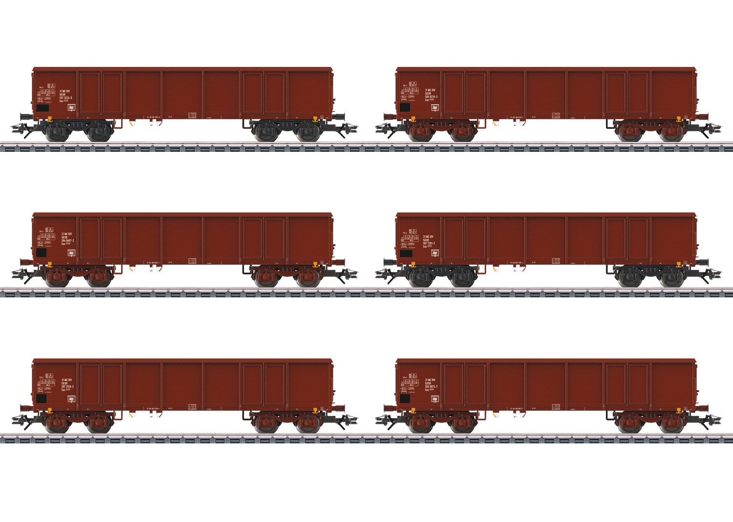 Märklin Güterwagen Güterwagen-Set Eas DR - 46919, Spur H0