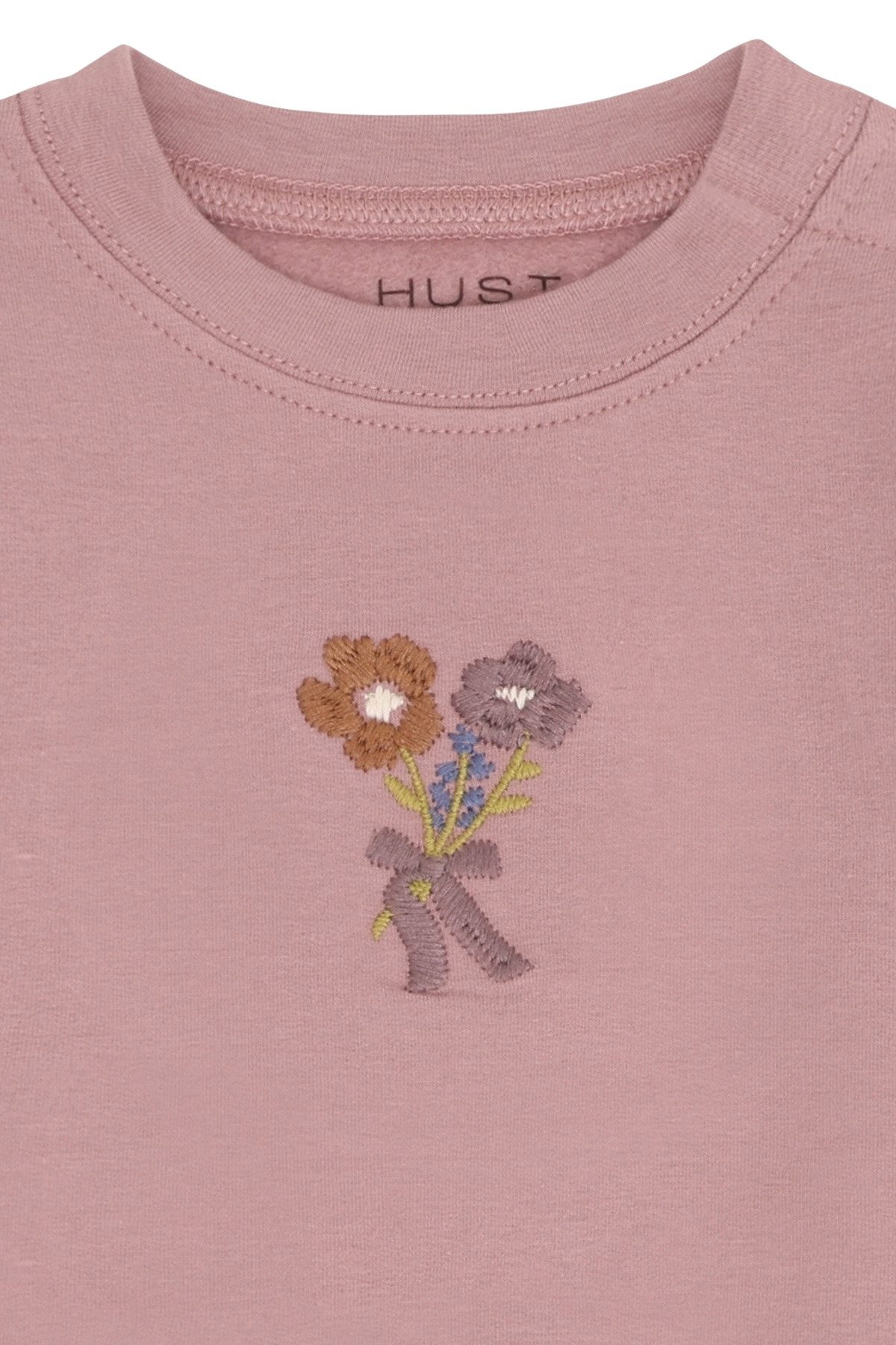 Hust & Claire Sweatshirt HCSara Bouquet (1-tlg) HCSara Bouquet Mädchen Sweatshirt Heather mit Blumenstickerei