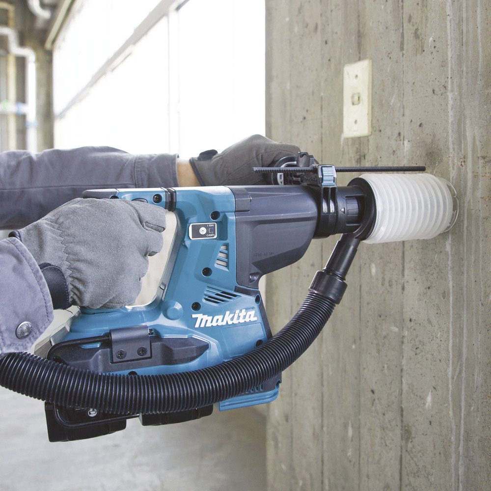 Makita Bohrhammer Makita DHR283ZWJU SDS-Plus-Akku-Kombihammer 18 V ohne Akku, ohne La