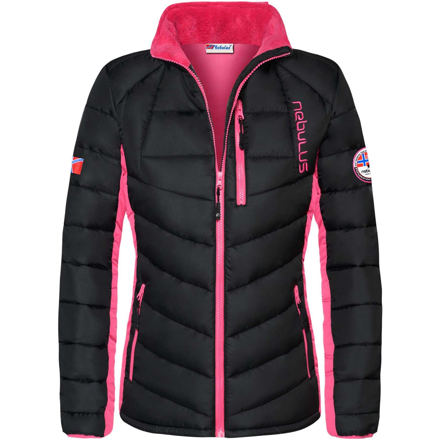 Nebulus Winterjacke Winterjacke, P4770 - Damen, schwarz-pink, XL/42