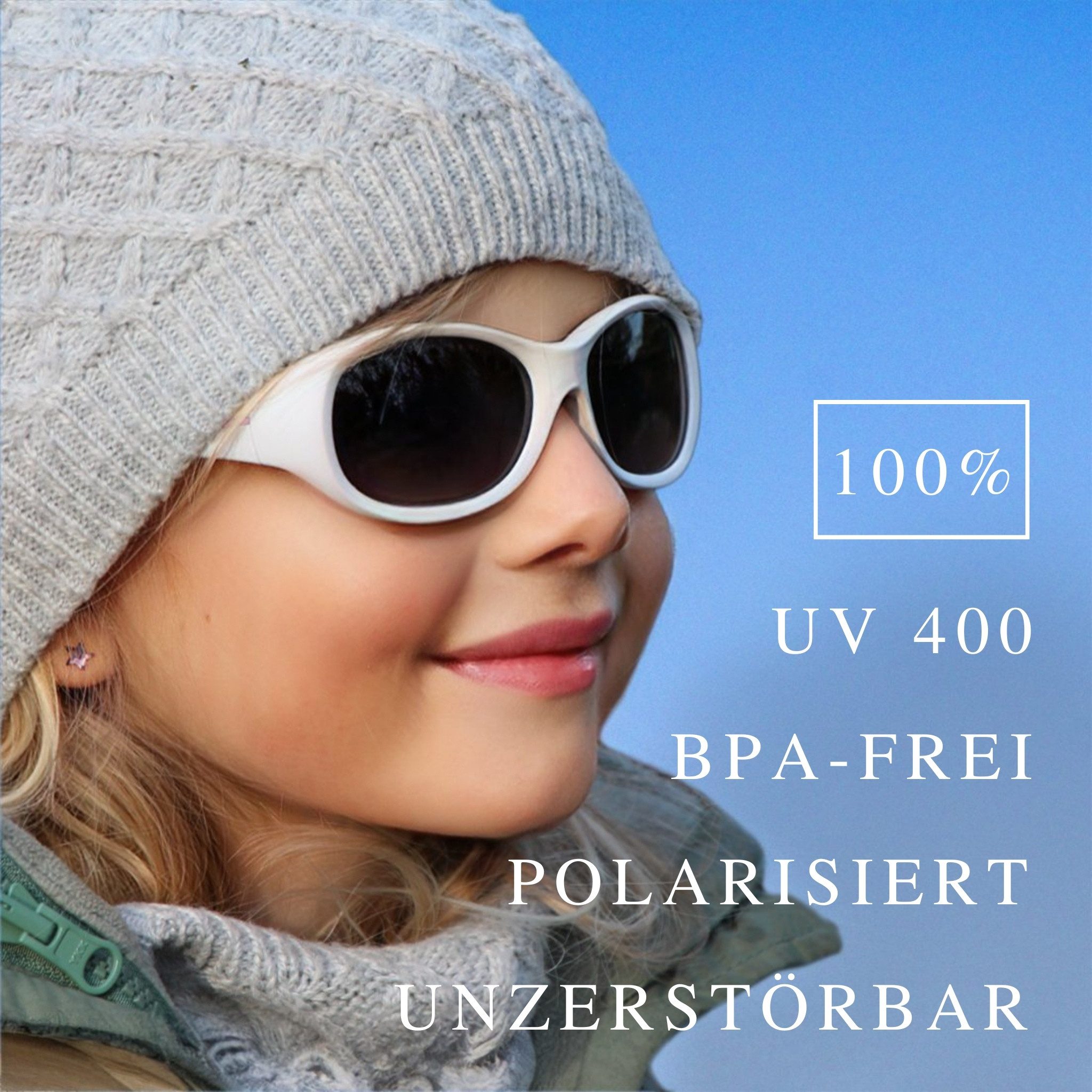 ActiveSol Sonnenbrille Kinder Kids@School, 5-10 Jahre UV-Schutz, polarisiert