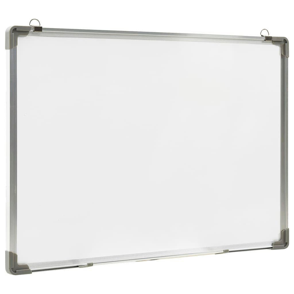 vidaXL Magnettafel Magnetisches Whiteboard Weiß 70 x 50 cm Stahl – Bild 3 von 5