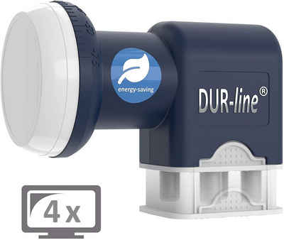 DUR-line »DUR-line Blue ECO Quad - Stromspar-LNB - 4 Teilneh« Universal-Quad-LNB