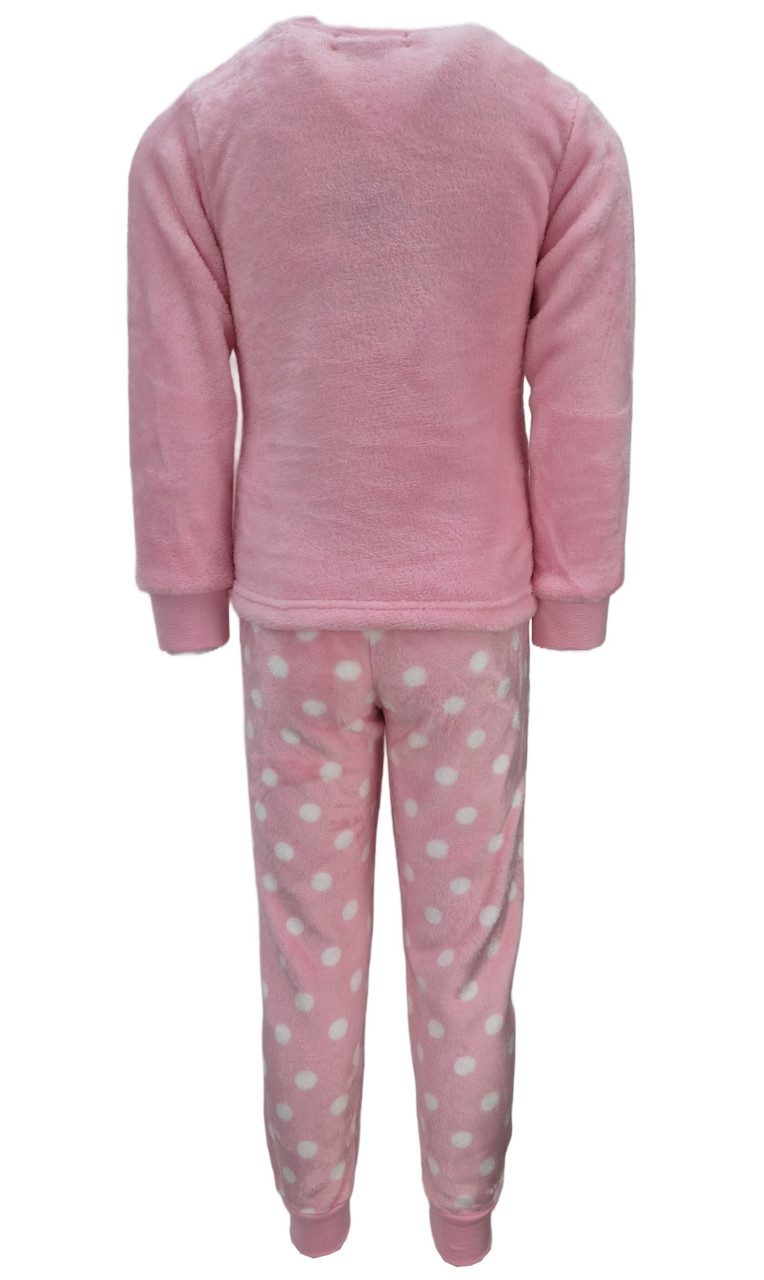 Girls Fashion Schlafanzug Frotee Pyjama Zweiteiler warmer Schlafanzug Hausanzug MH2022