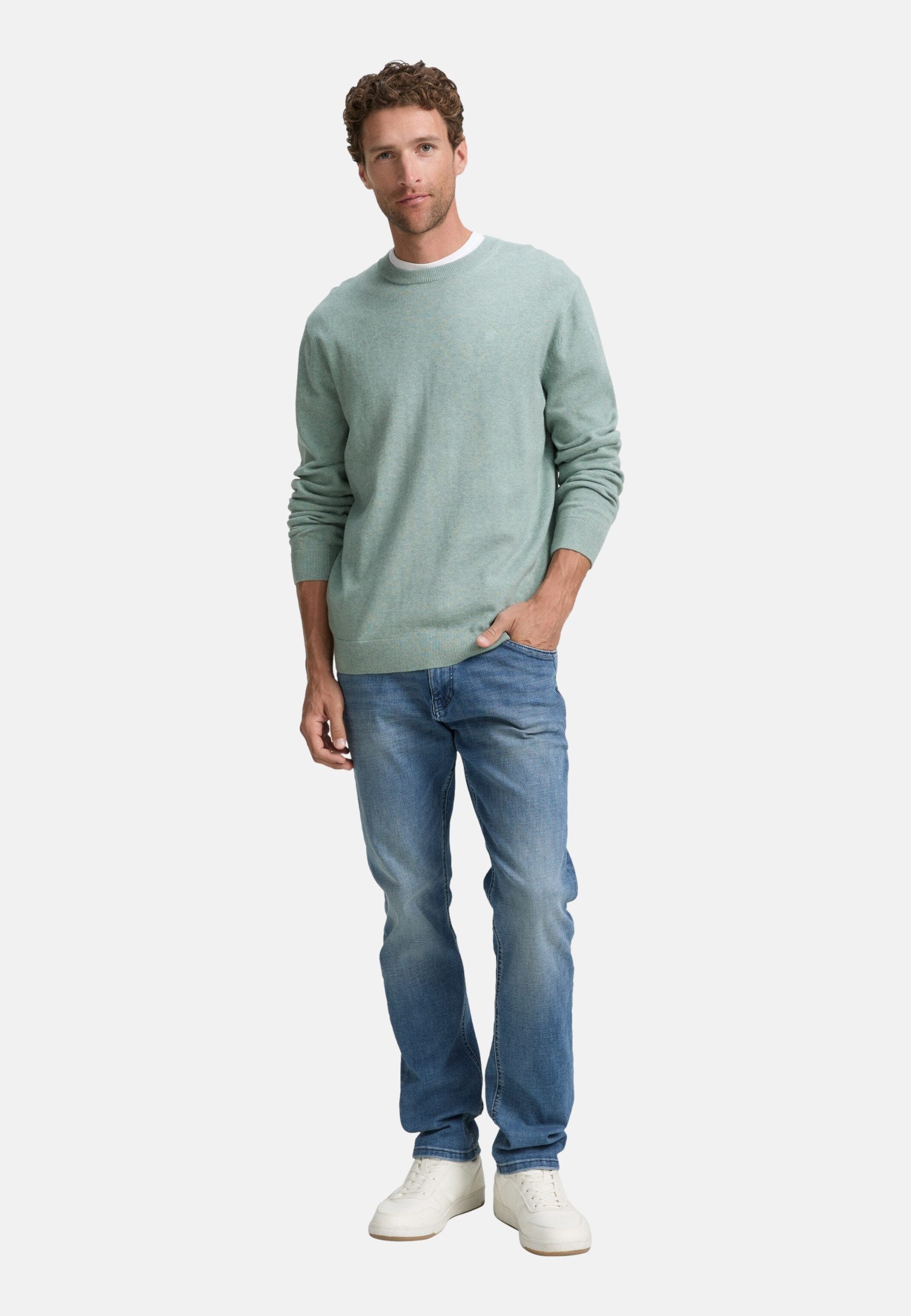 TOM TAILOR Strickpullover Pullover Strickpullover R-Neck (1-tlg) günstig online kaufen