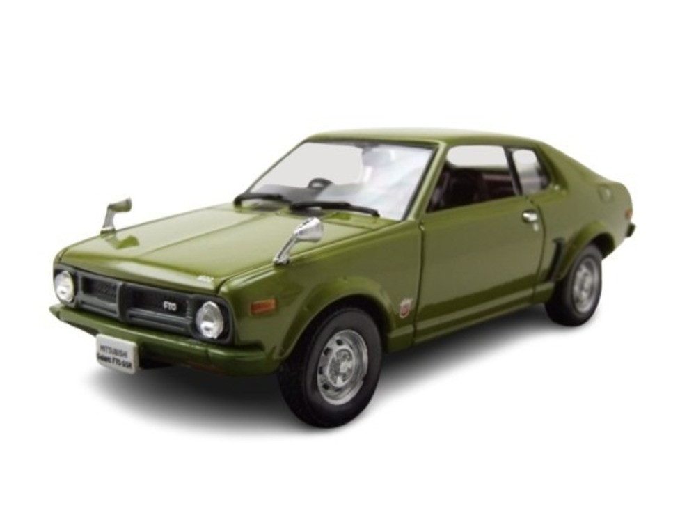 Modellauto Mitsubishi Galant FTO GSR 1973 grün