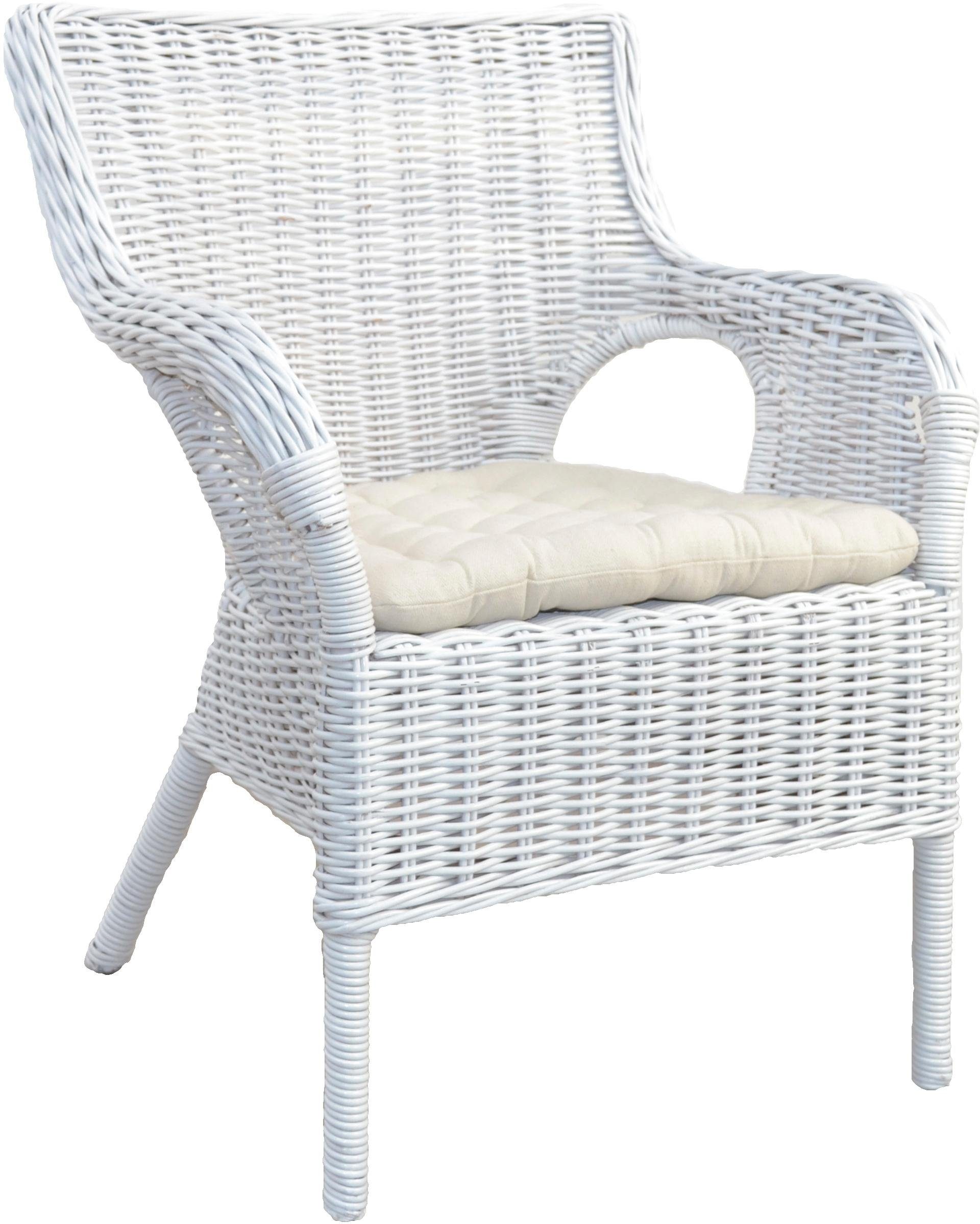 HOFMANN LIVING AND MORE Sitzkissen cremefarbener Stoffbezug günstig online kaufen