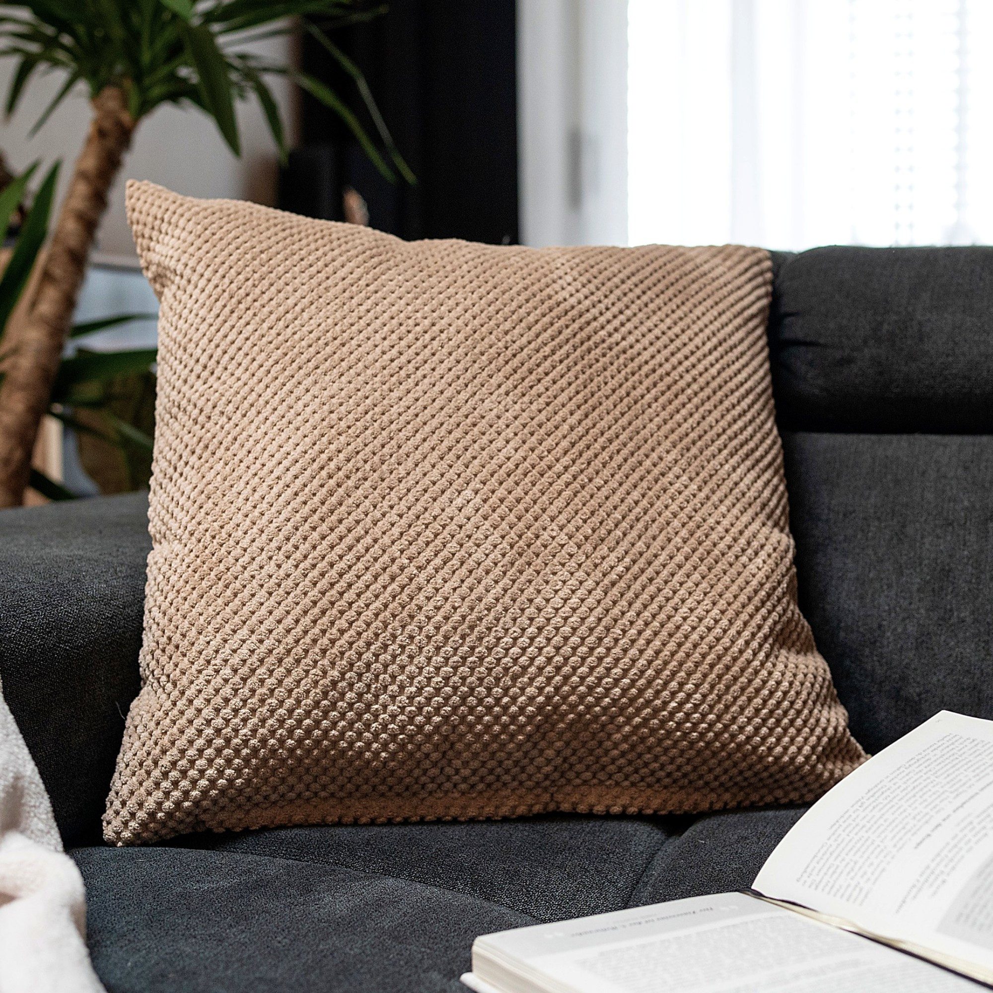 REALLaxx Dekokissen Bubble, Sofakissen 45/70 cm weich, genoppt, Kissenbezug günstig online kaufen