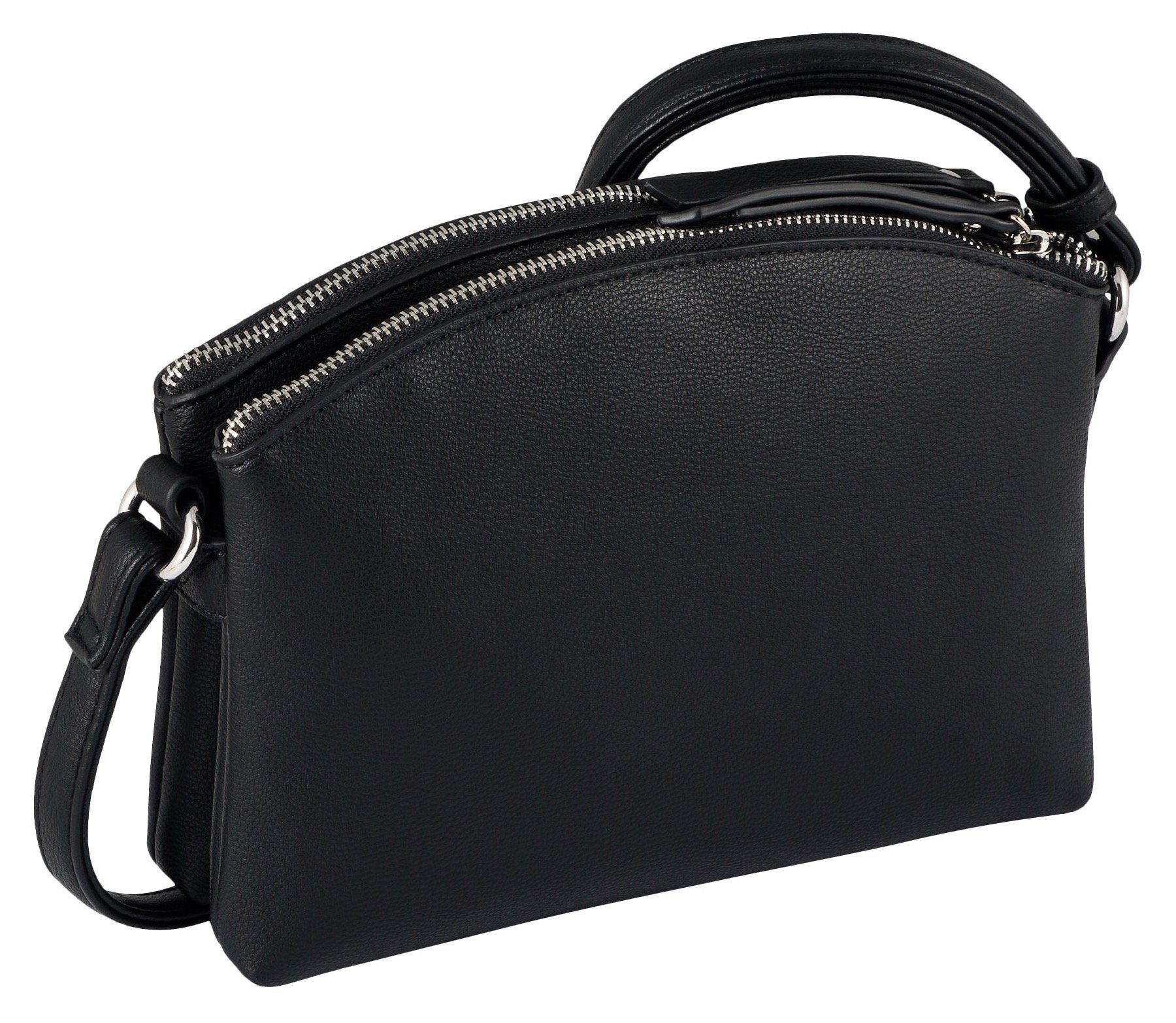 TOM TAILOR Umhängetasche Roma, aus fein genarbtem Lederimitat, modisch schlicht