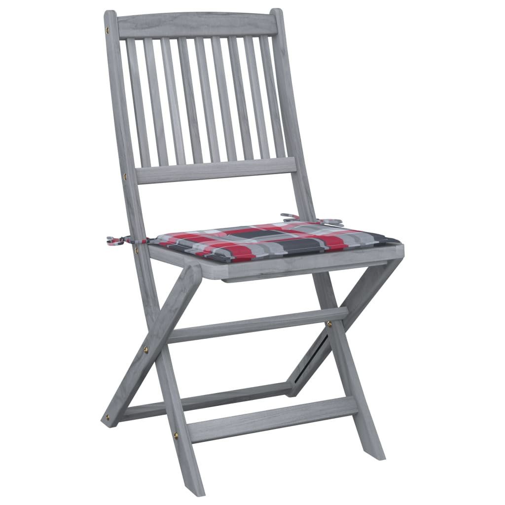 vidaXL Gartenstuhl Klappbare Gartenstühle 2 Stk. günstig online kaufen