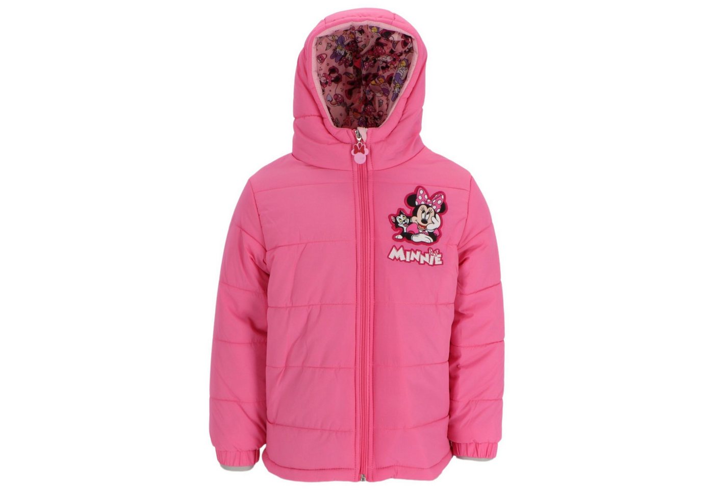Textiel Trade B.V. Winterjacke Disney Minnie Mantel für Kinder Winterjacke mit Kapuze (Packung)