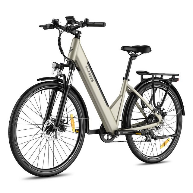 fafrees E-Bike F28 Pro, Fahrrad mit LCD-Display & 3 Fahrmodi, APP verbinden, 7 Gang, Heckantrieb, (Packung, mit Akku-Schlüssel), 14,5 Ah Akku, 250 W Motor, Max. 25km/h, bis 120kg