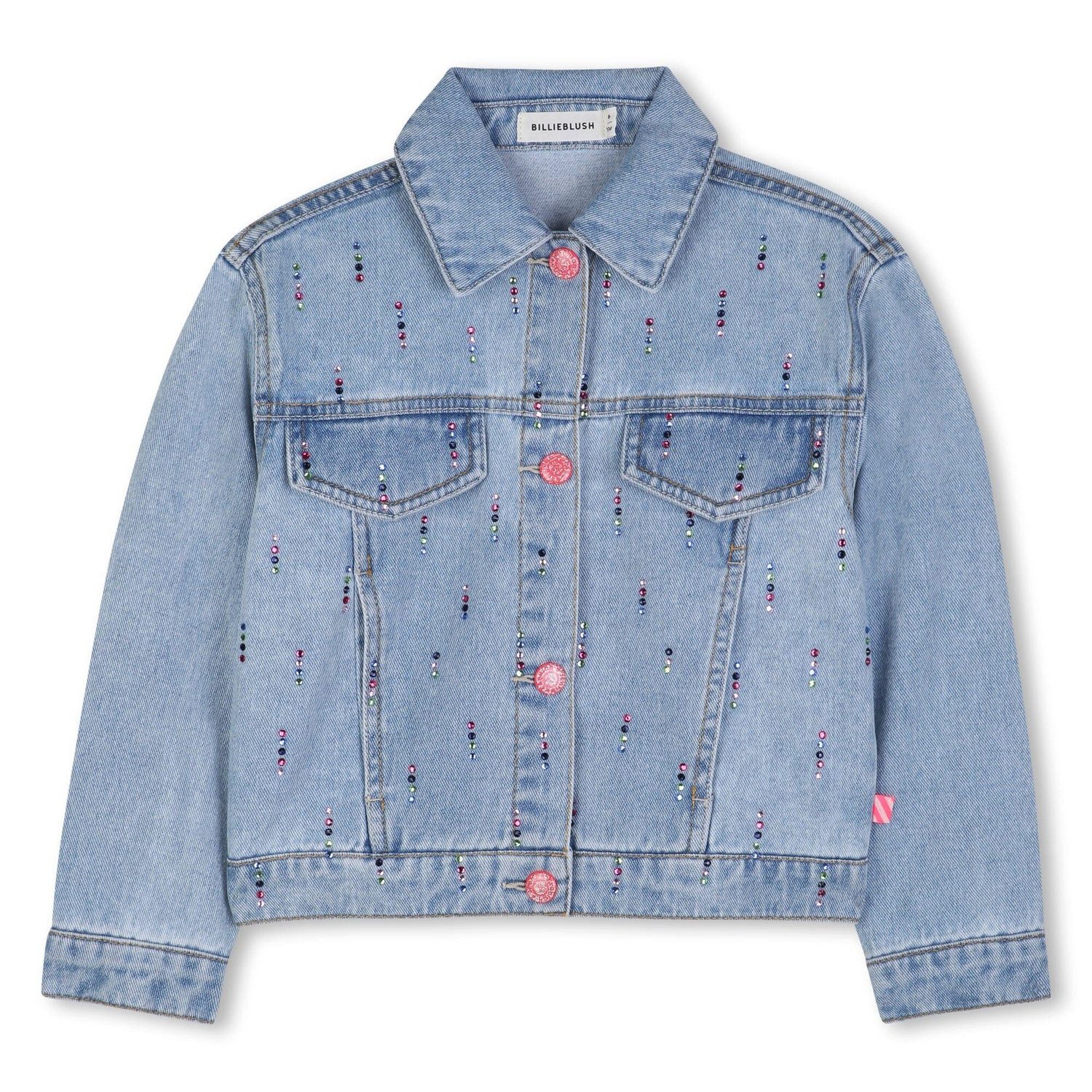 Jeansjacke Billieblush Jeansjacke – Double Stone Bleach
