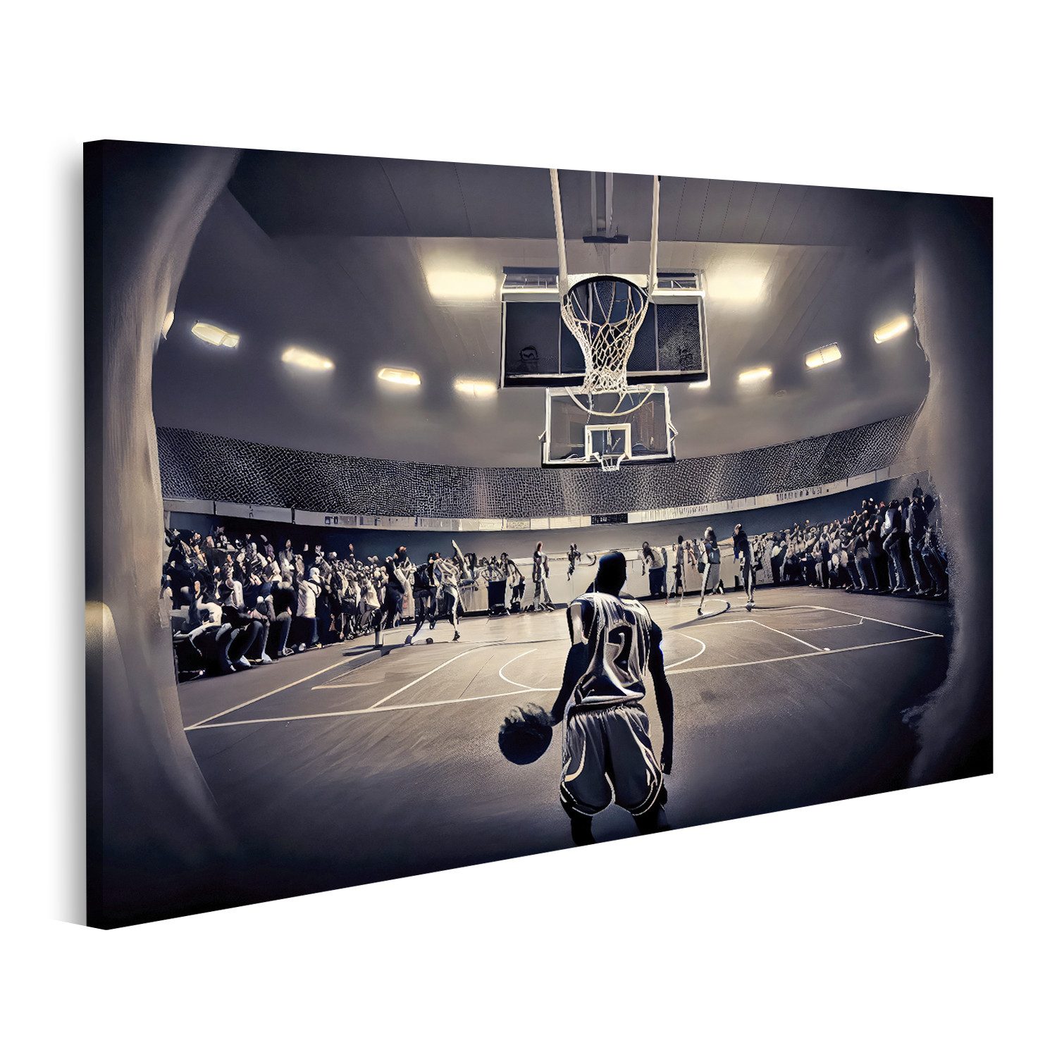 Leinwandbild Basketballspieler Basketball Bilder