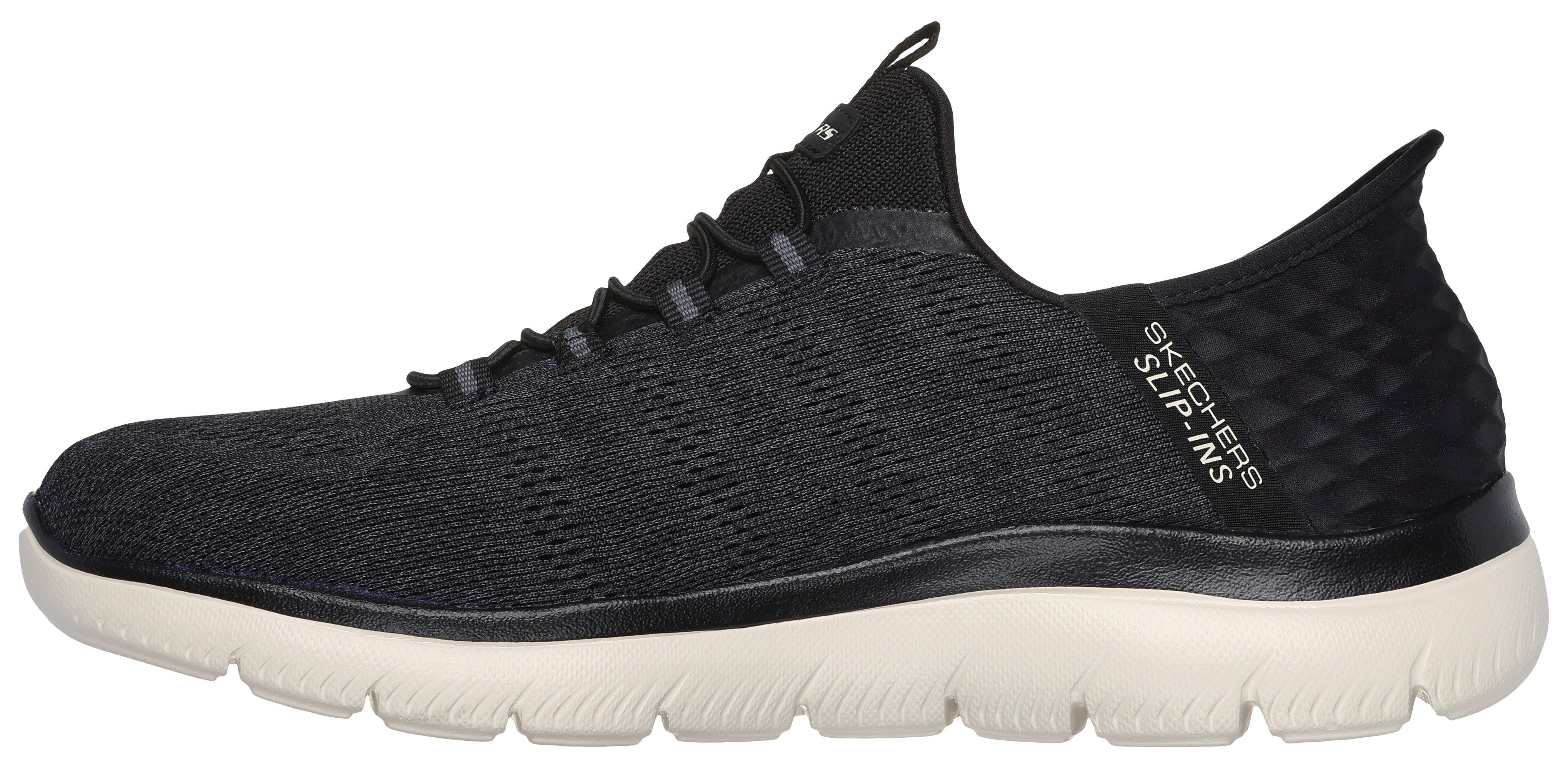 Skechers SUMMITS-KEY PACE Slip-On Sneaker Slipper, Freizeitschuh, Halbschuh in veganer Verarbeitung