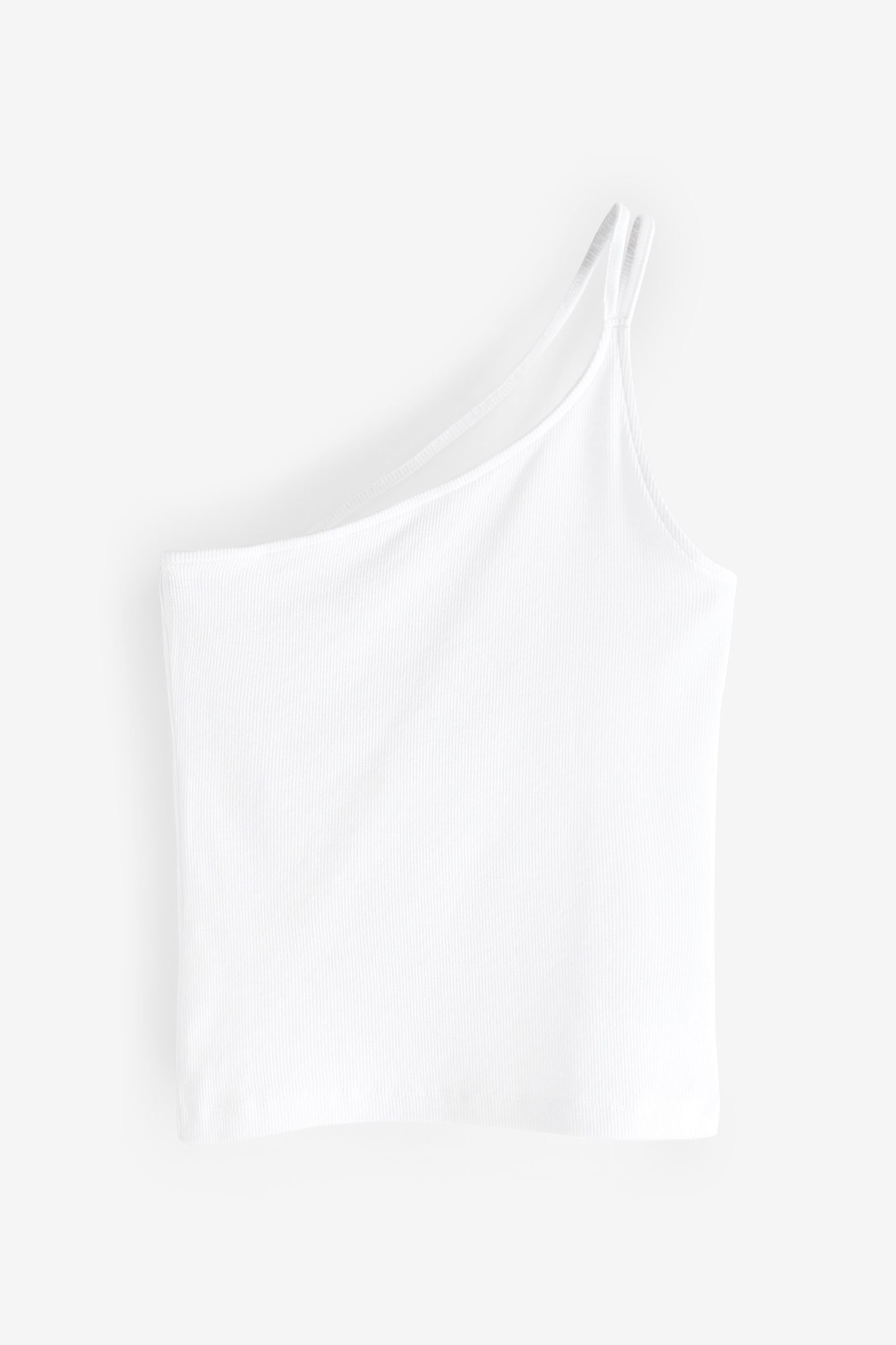 Next Shirttop Geripptes One-Shoulder-Top mit doppeltem günstig online kaufen