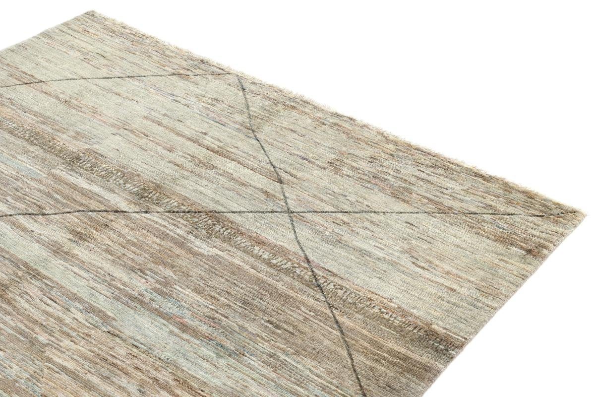 mm Höhe: Ziegler Orientteppich 150x201 6 Trading, Orientteppich, Moderner rechteckig, Handgeknüpfter Design Nain