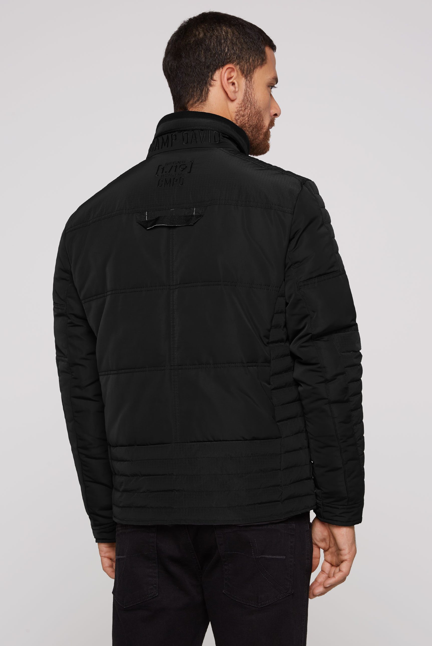 CAMP DAVID Winterjacke im Biker-Design günstig online kaufen
