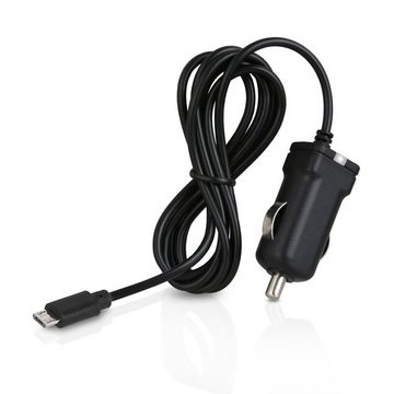 Wicked Chili 1,5m MicroUSB KFZ Ladegerät für Samsung Huawei Xiaomi Auto-Adapter Zigarettenanzünder-Stecker zu MicroUSB, 150 cm, Micro-USB Stecker, LED Licht, Extra Lang, für Samsung, Huawei, Xiao